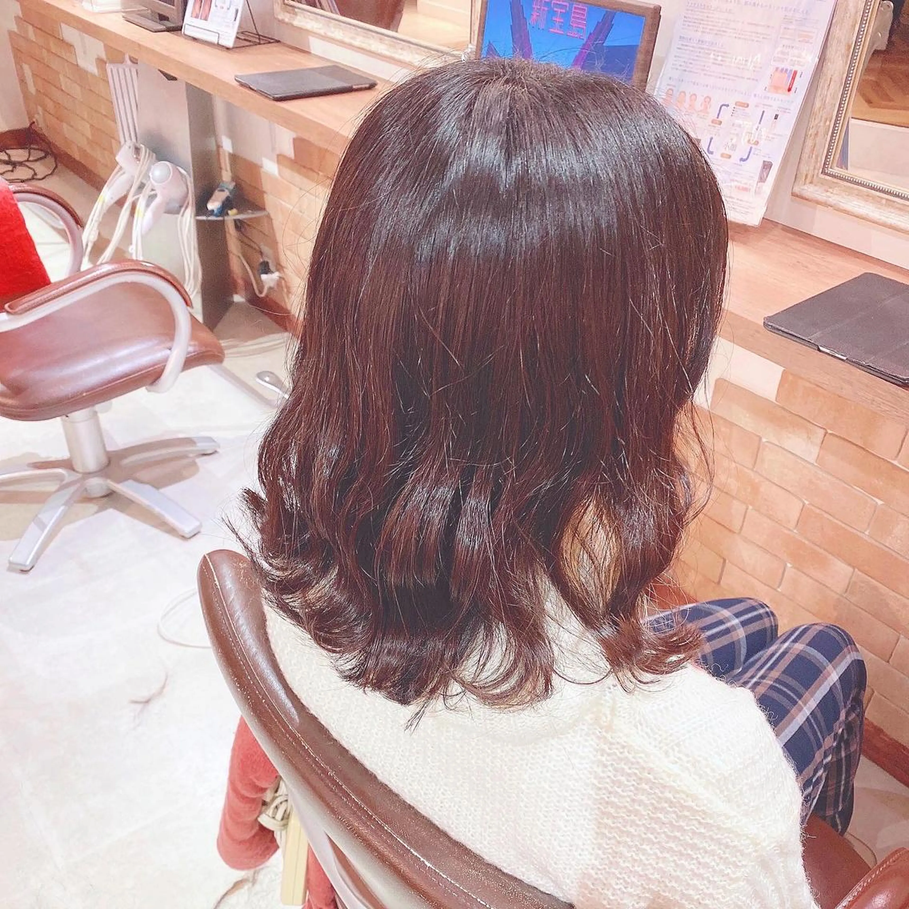 ミディアム ボブ 髪質改善特化 安東駿介のヘアスタイル