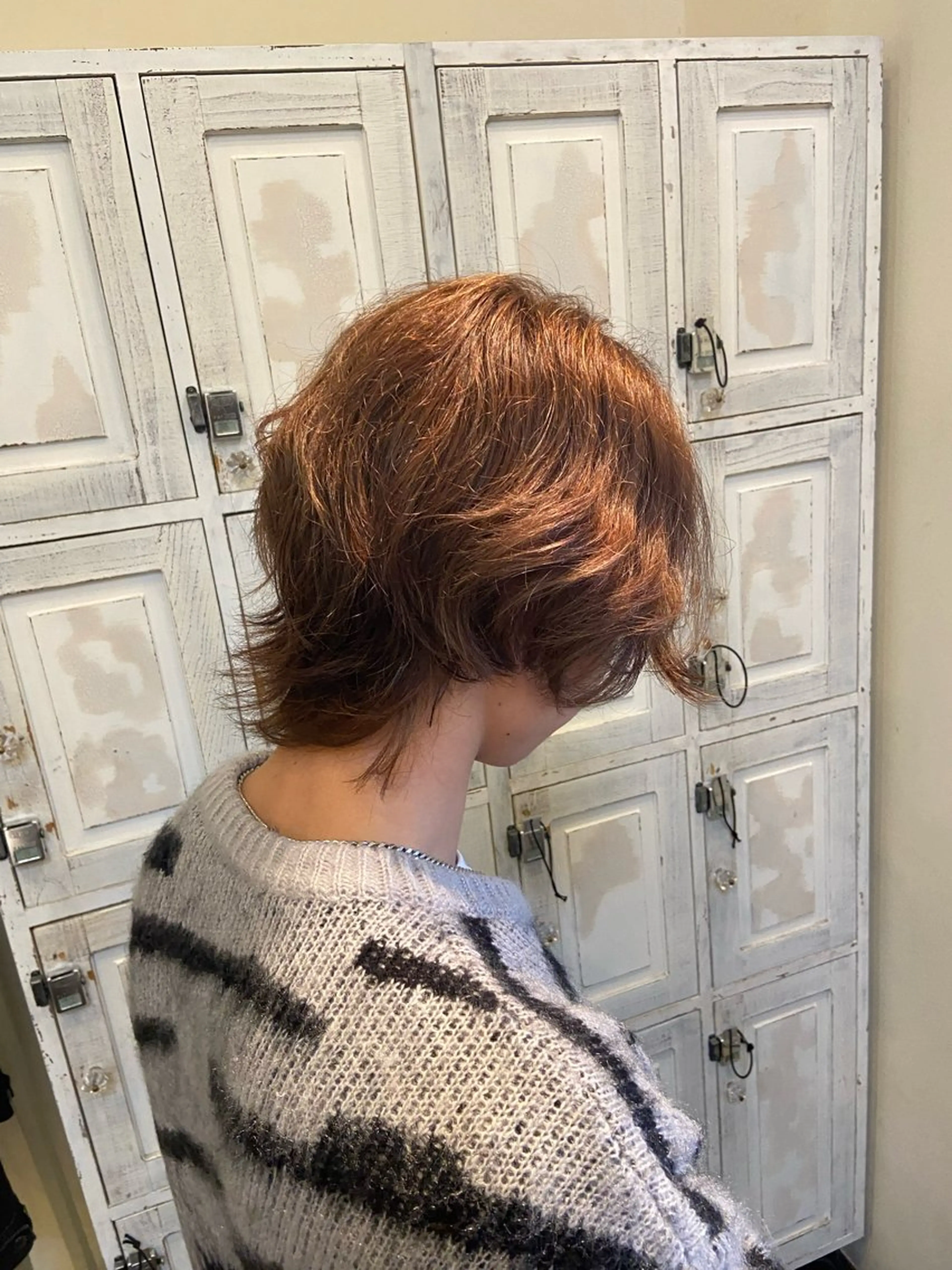 ショート カラー メンズ ベージュカラー ブラウンカラー ヘアカラー LE-PLA Citta 大雅のヘアスタイル