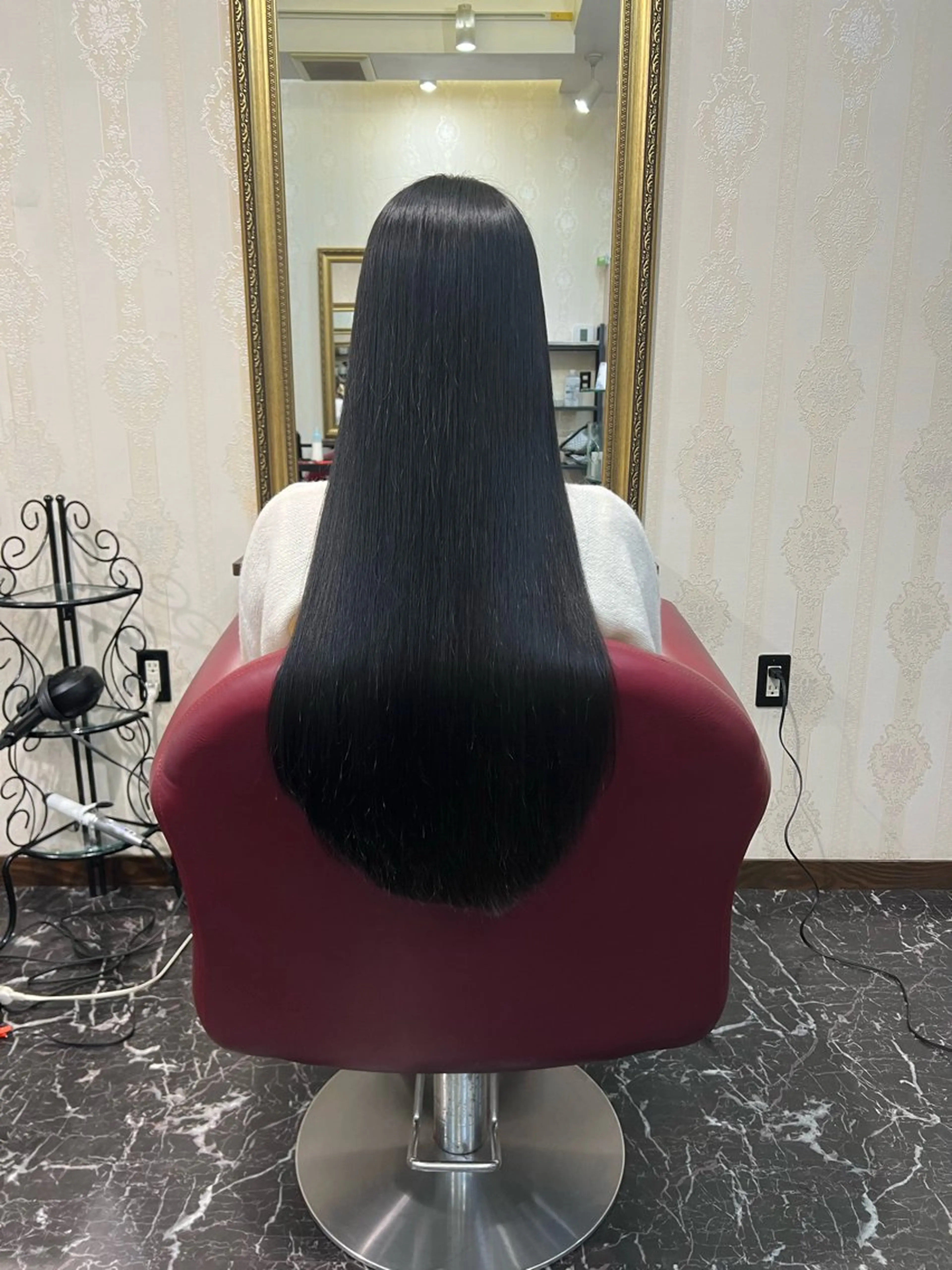 ロング 髪質改善 ロング 縮毛矯正 トリートメント スーパーロング育成 💖田所のヘアスタイル