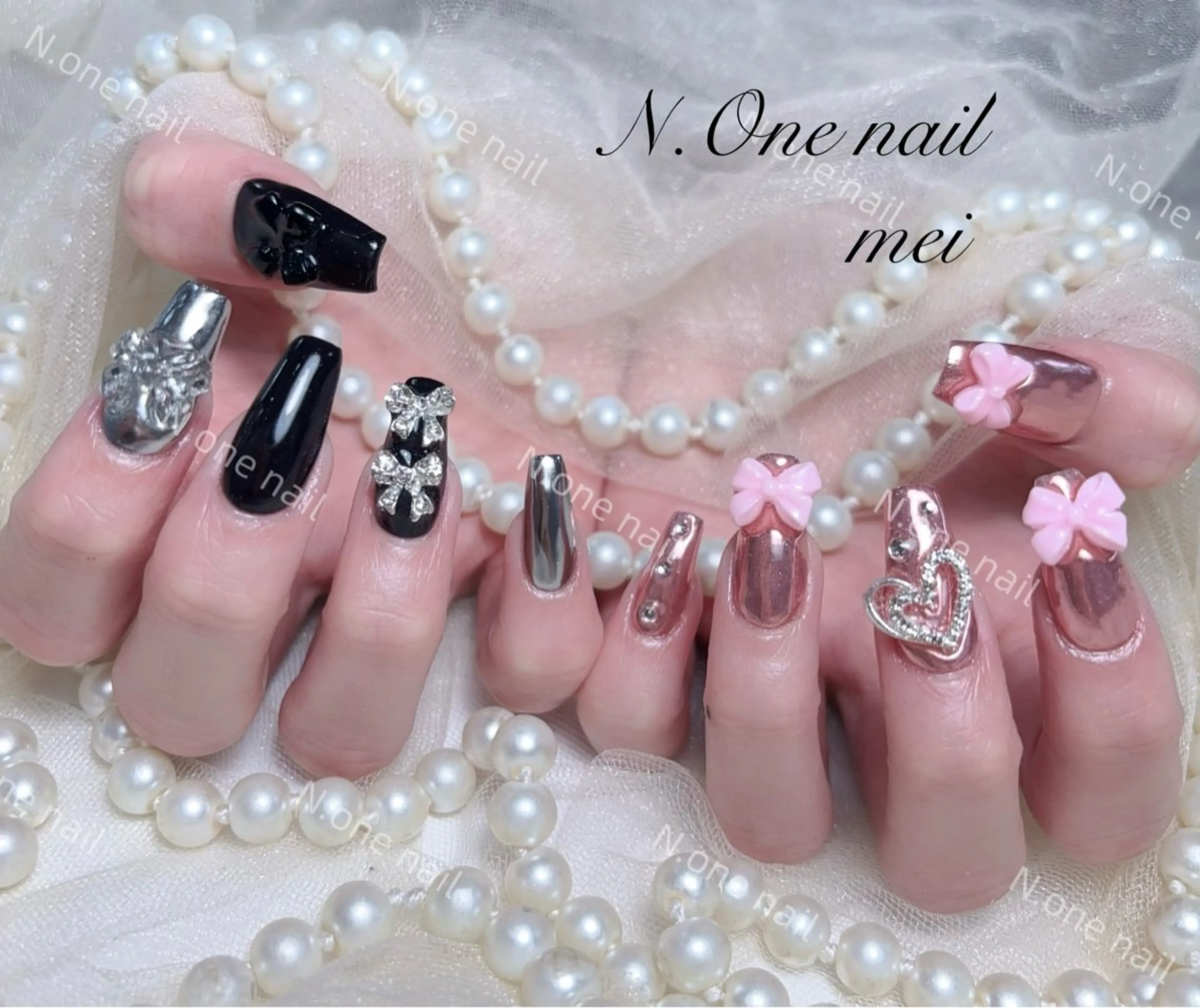 ネイル N.one mei🎀のネイルデザイン