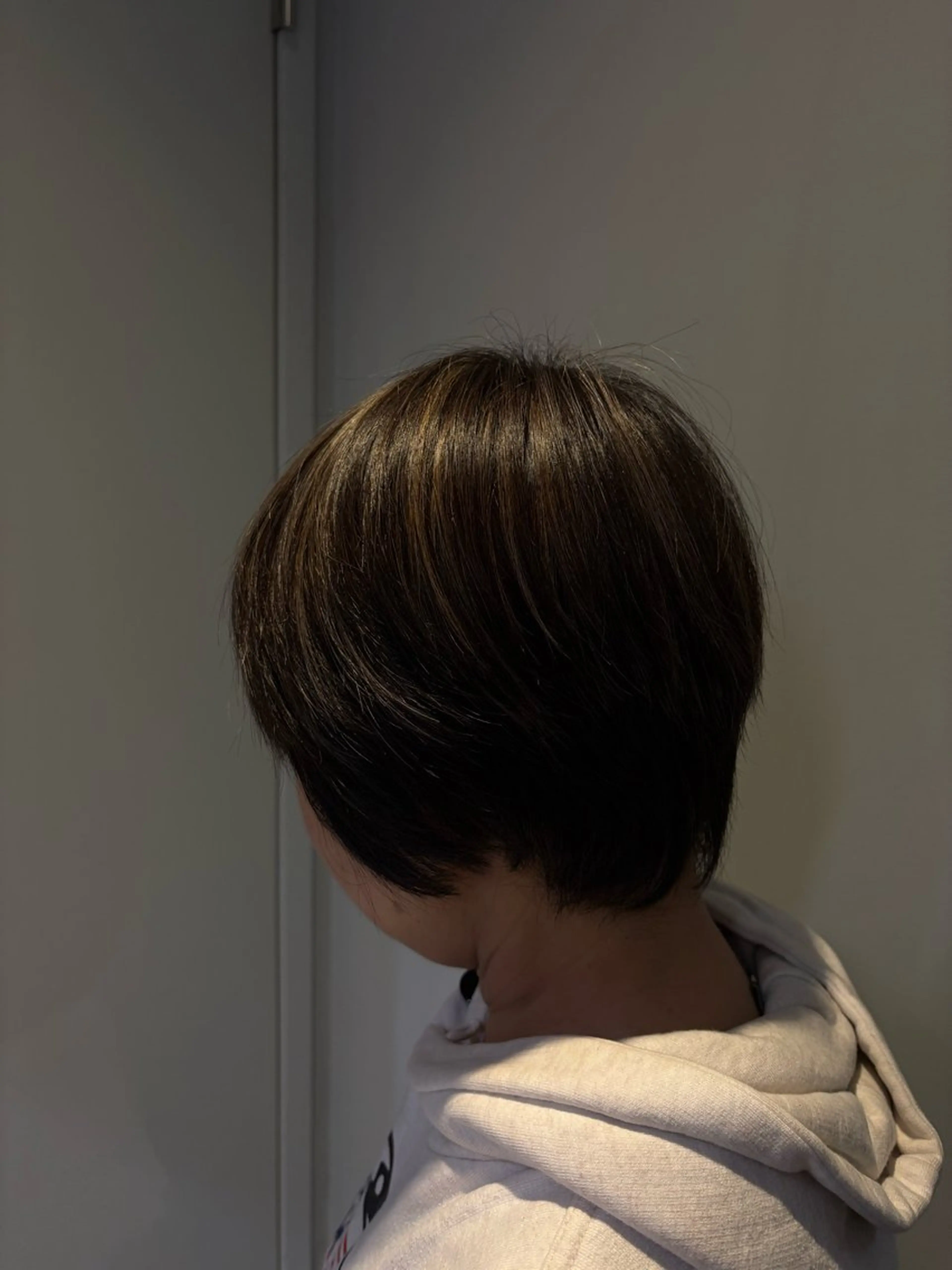 ショート カラー ハイライトカラー ハイライト ショートヘア ヘアカラー 長谷川 ななこのヘアスタイル