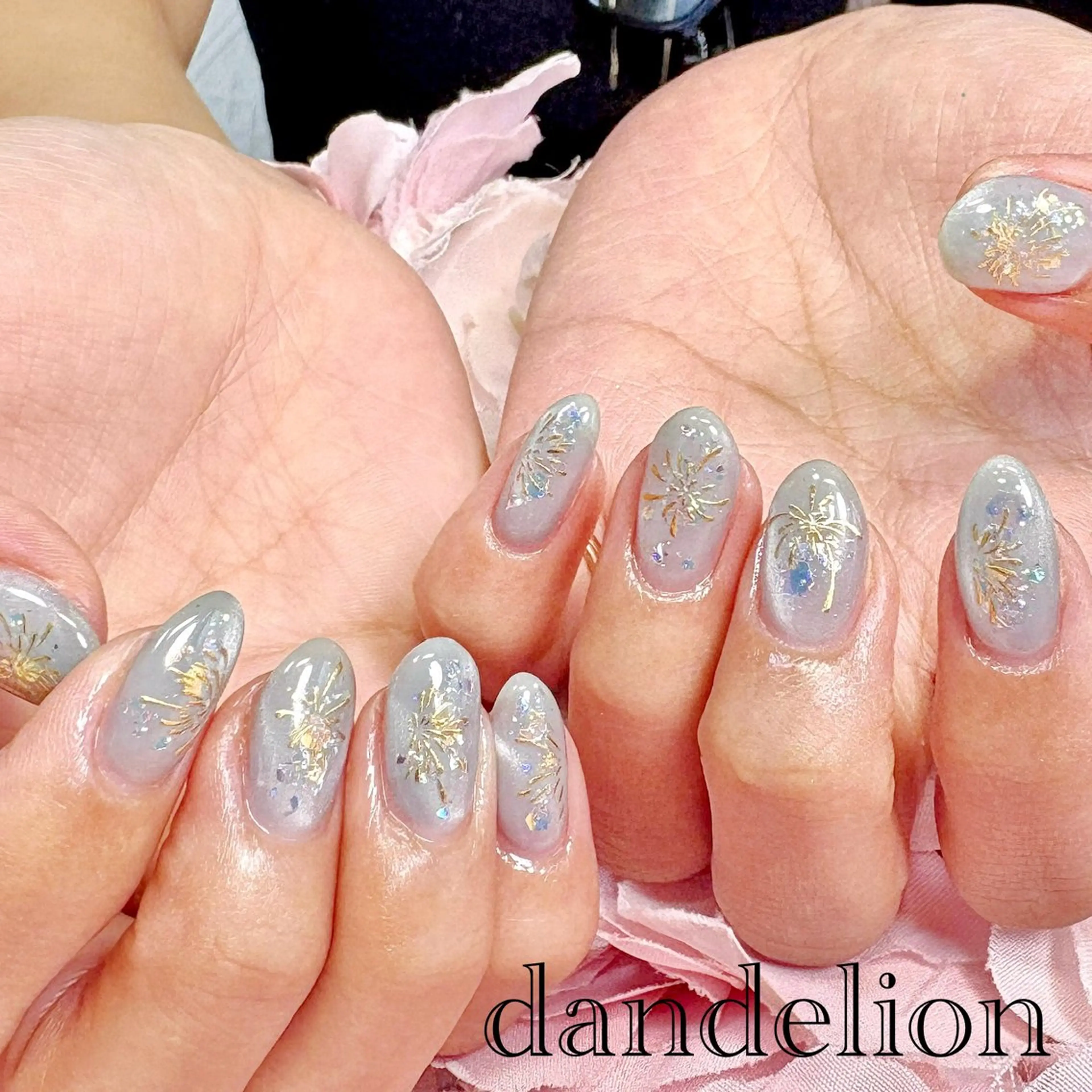 ネイル ハンドネイル ハンドケア dandelion ダンデライオンのネイルデザイン