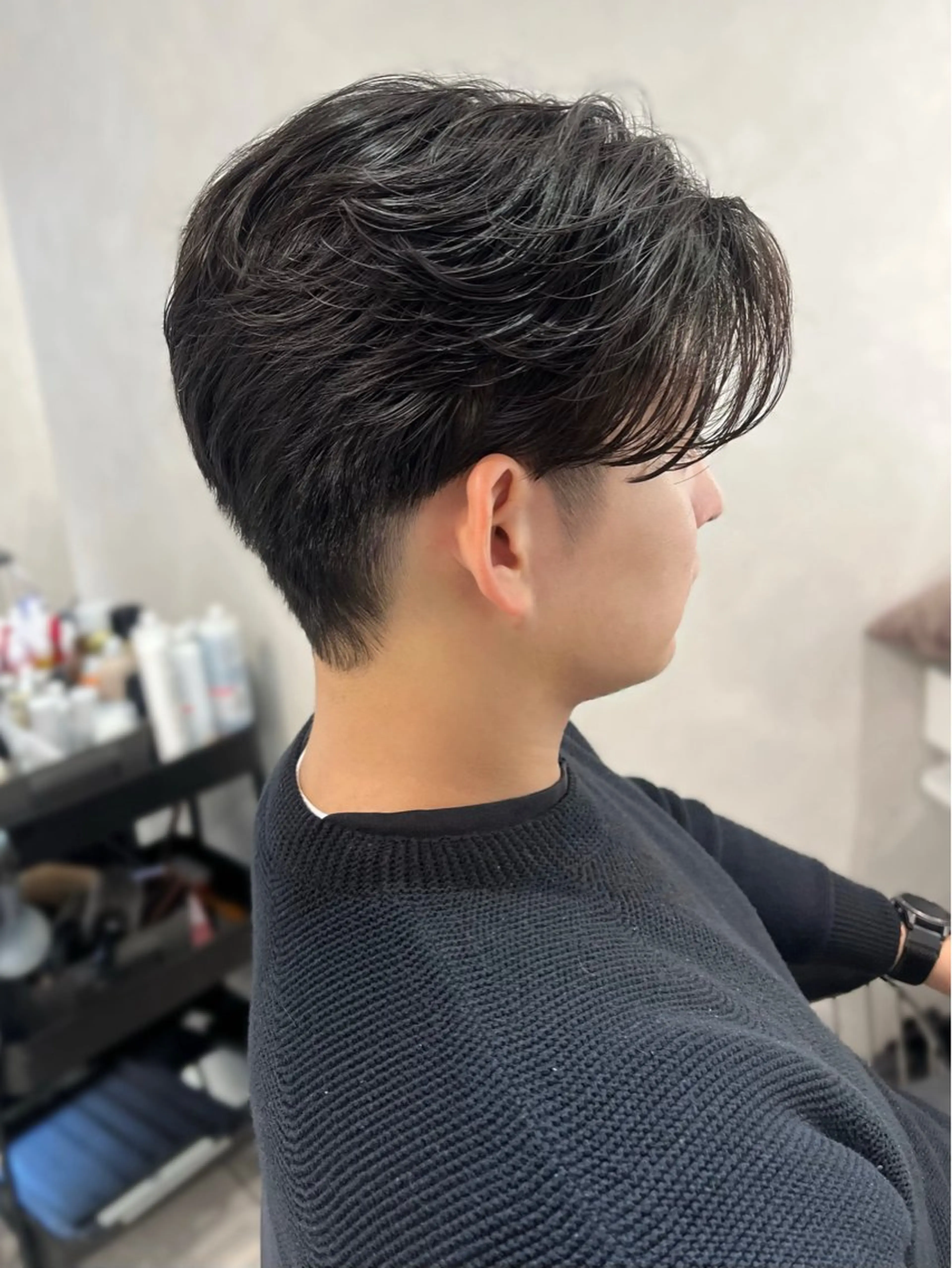 パーマ メンズ カット パーマ 韓国メンズ/トレンド 🇰🇷wakanaのヘアスタイル