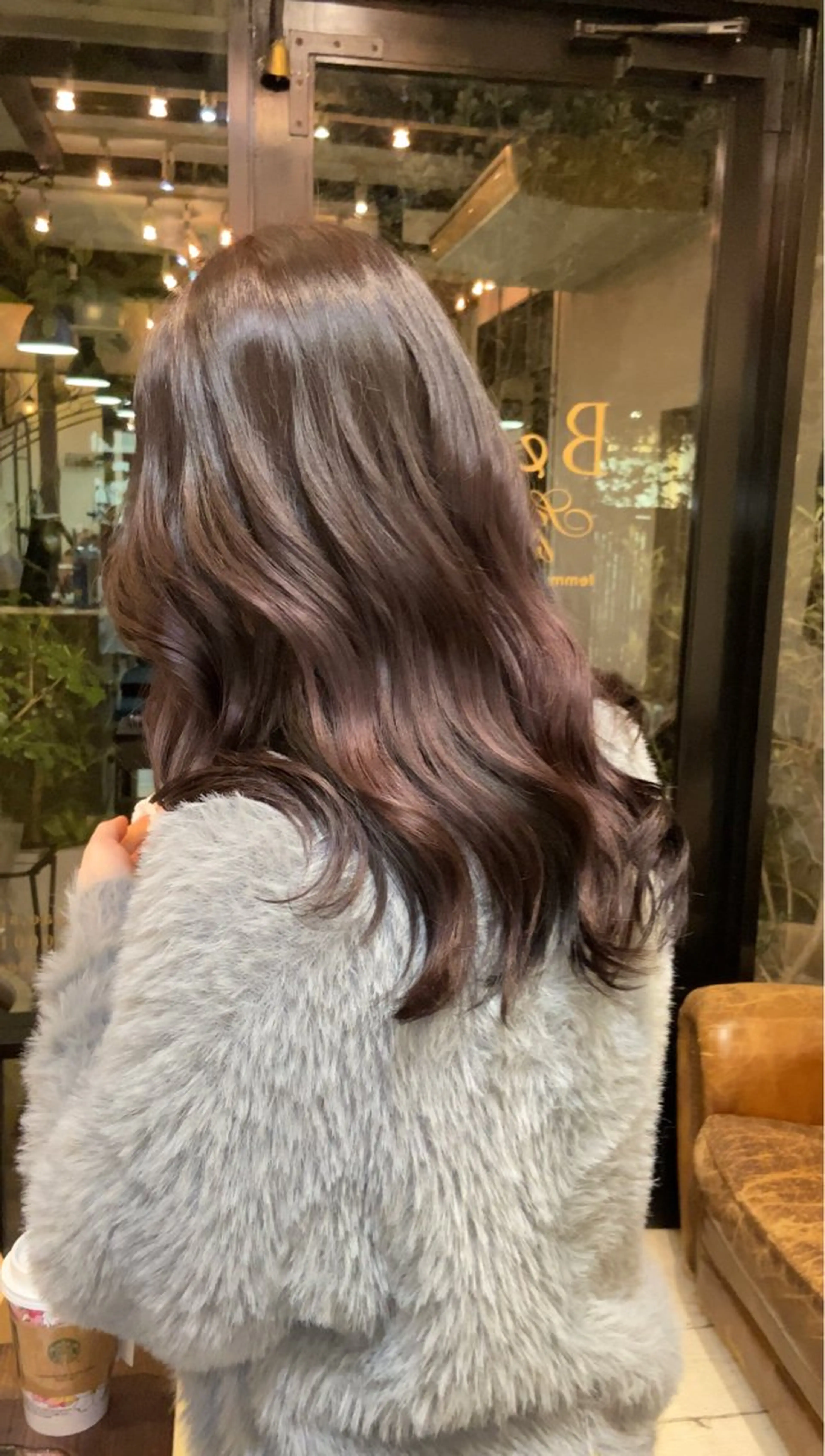 ロング カラー ブリーチ ラベンダーカラー ブリーチなしカラー ダメージレス美容師 🌱水島侑理のヘアスタイル