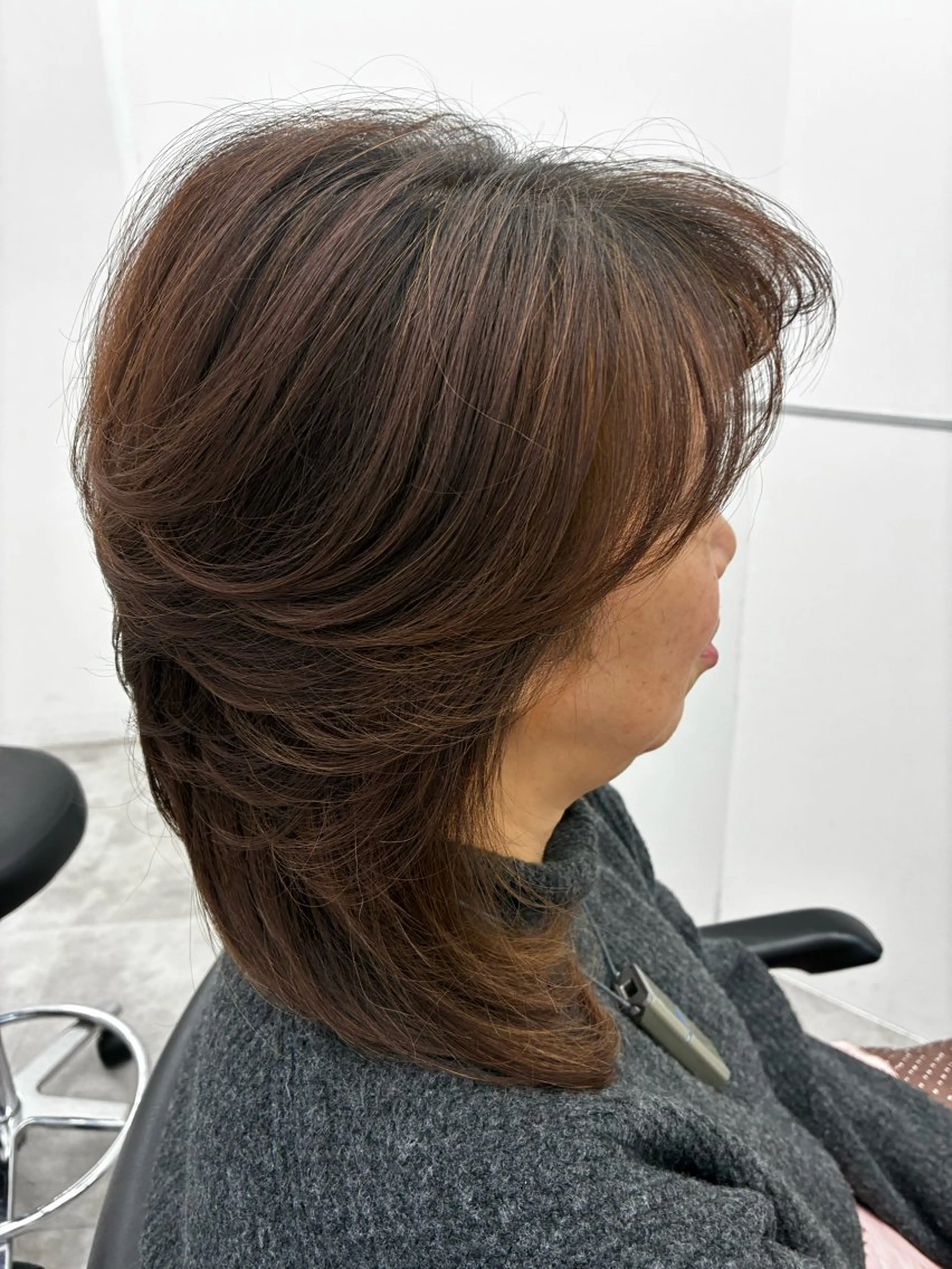 セミロング かきあげバング ウルフカット GOTODAY Ａrc店所属・大川 由江のその他イメージ