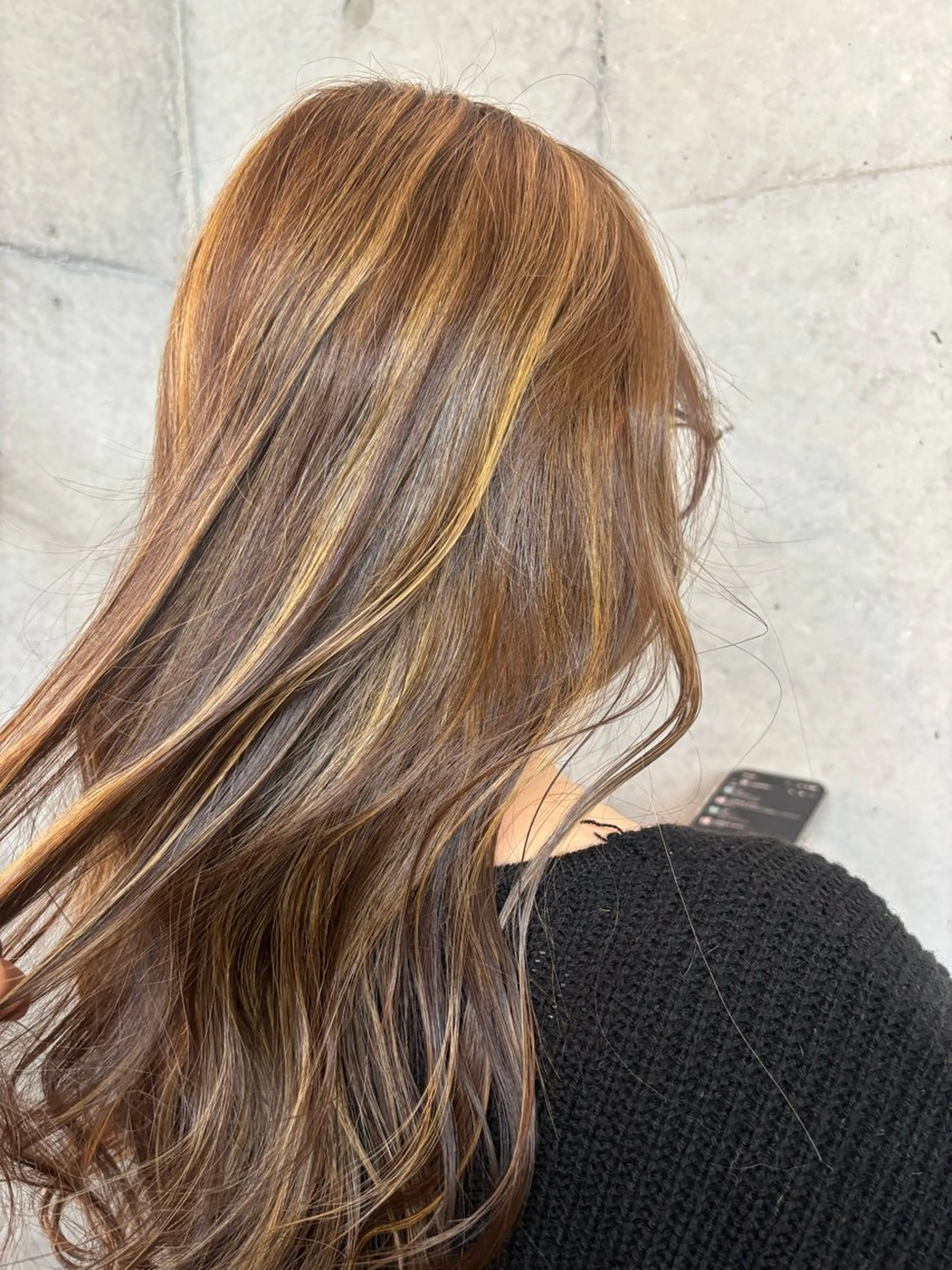 ロング カラー ヘアカラー 🖤里央愛🖤 カットモデル募集中のヘアスタイル