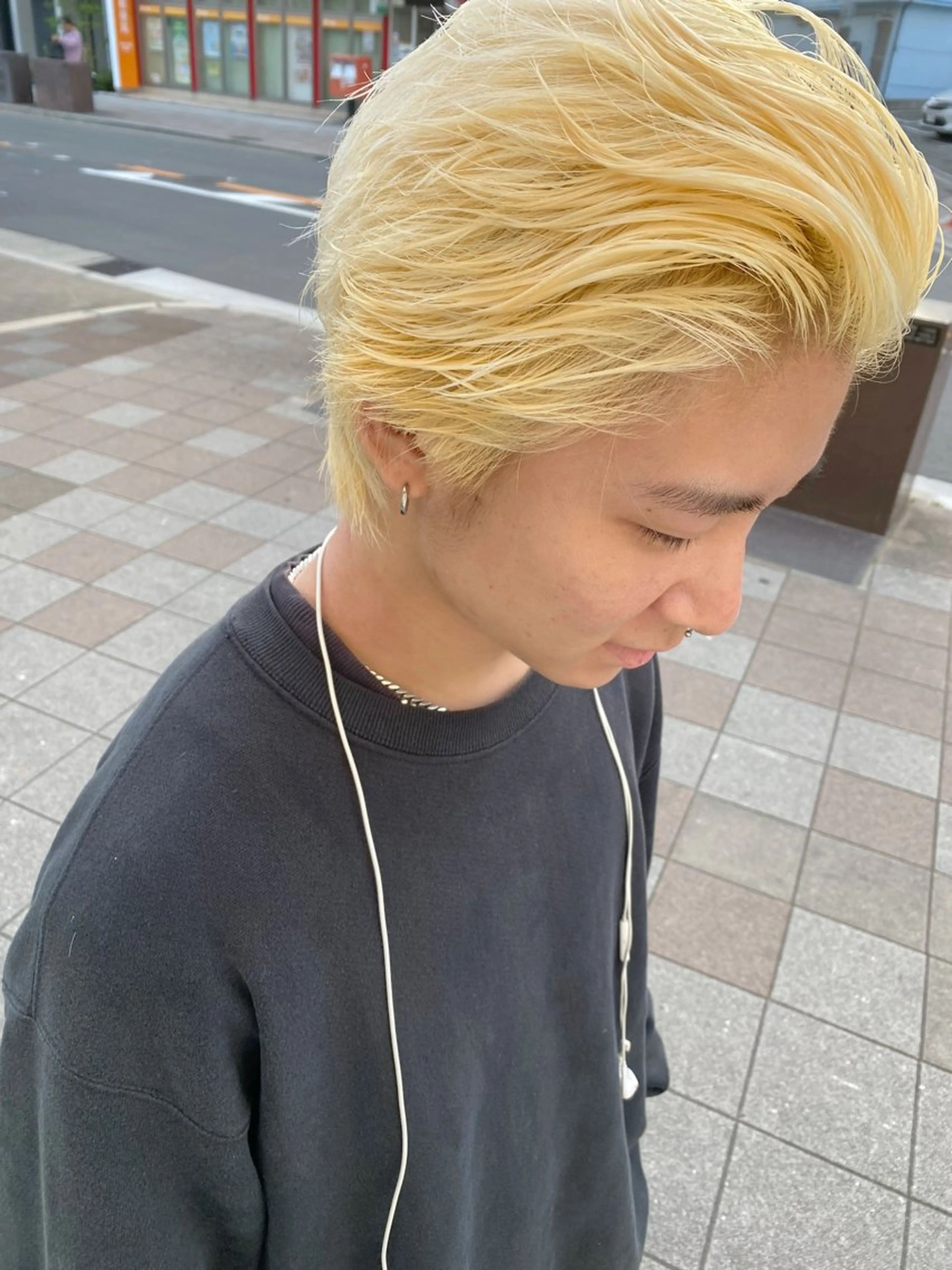 カラー メンズ 🩷🍭中津・梅田 エリア🍬💜のヘアスタイル