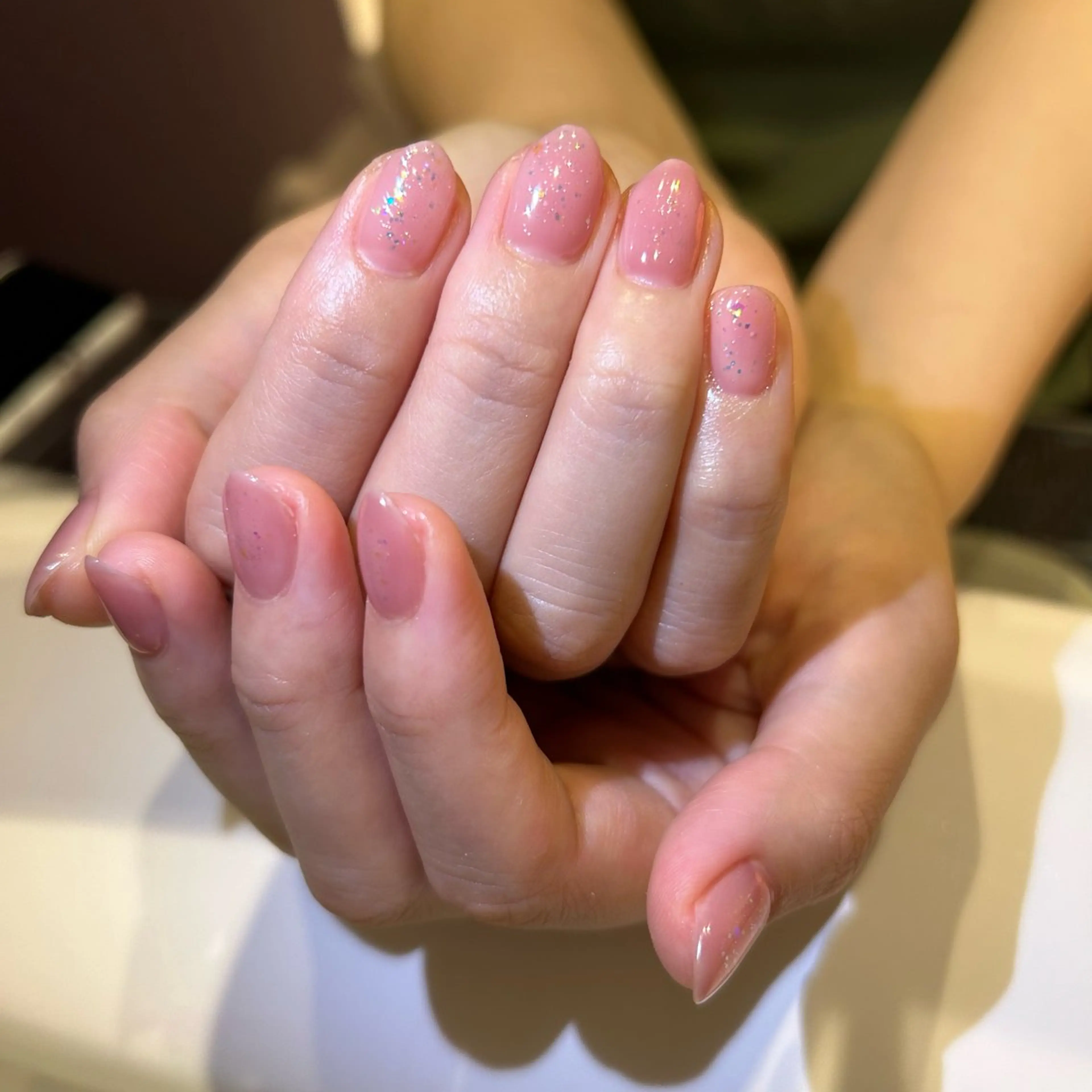 ネイル ラメ(グリッター) Amys nail ハナのネイルデザイン