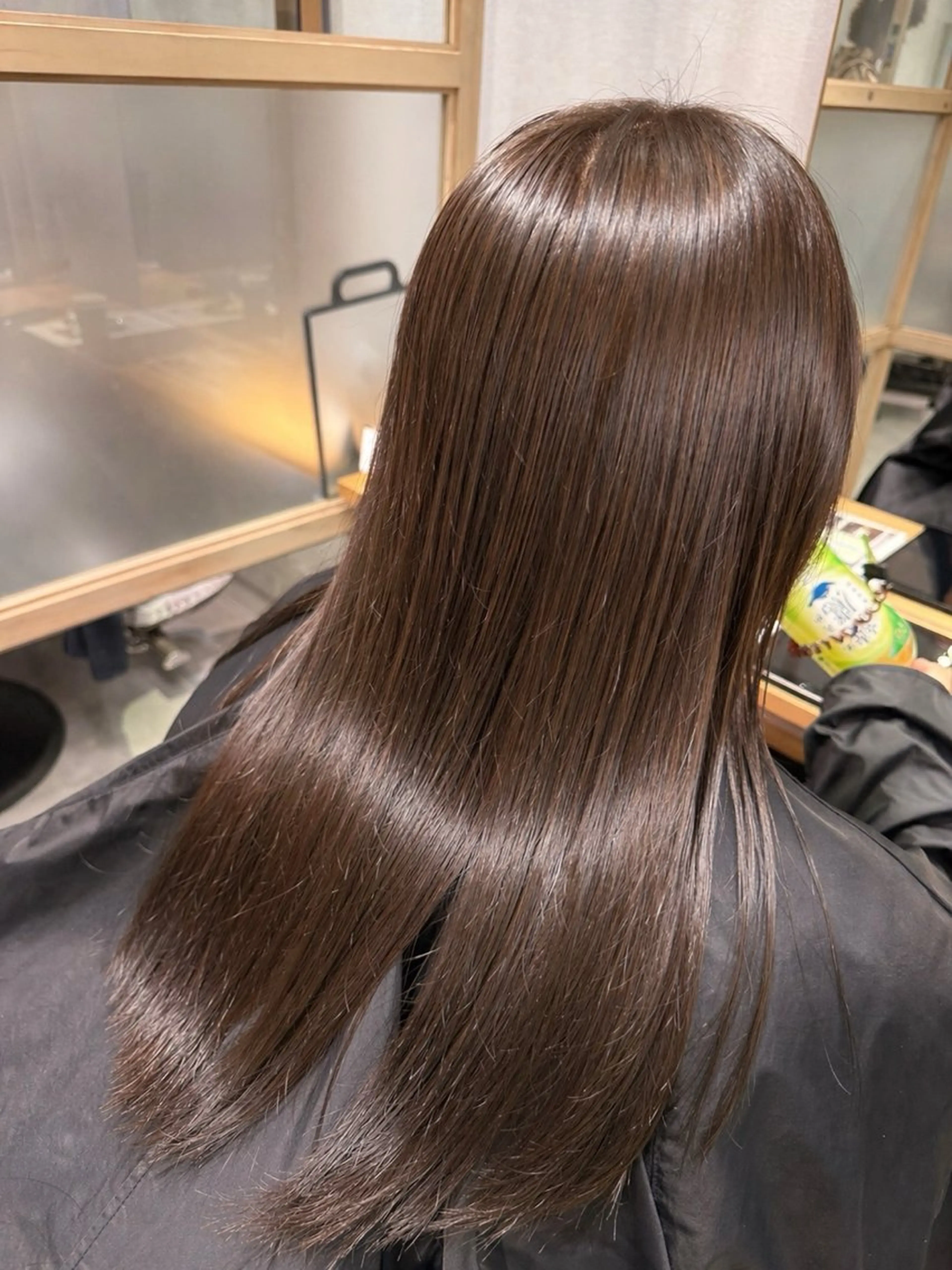 ロング カラー カット ヘアカラー トリートメント 堤 佳乃華のヘアスタイル
