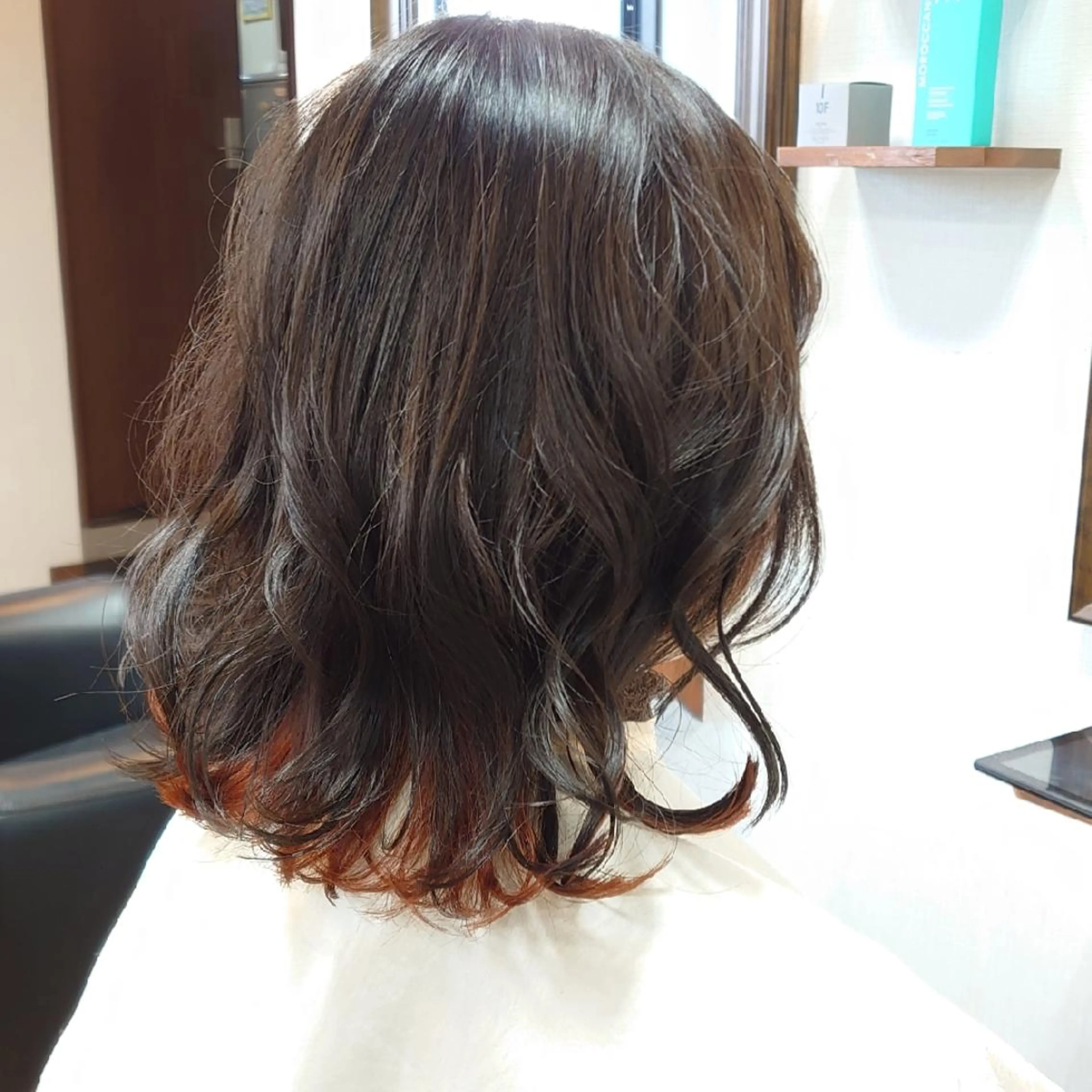 ミディアム 河内 拓也のヘアスタイル