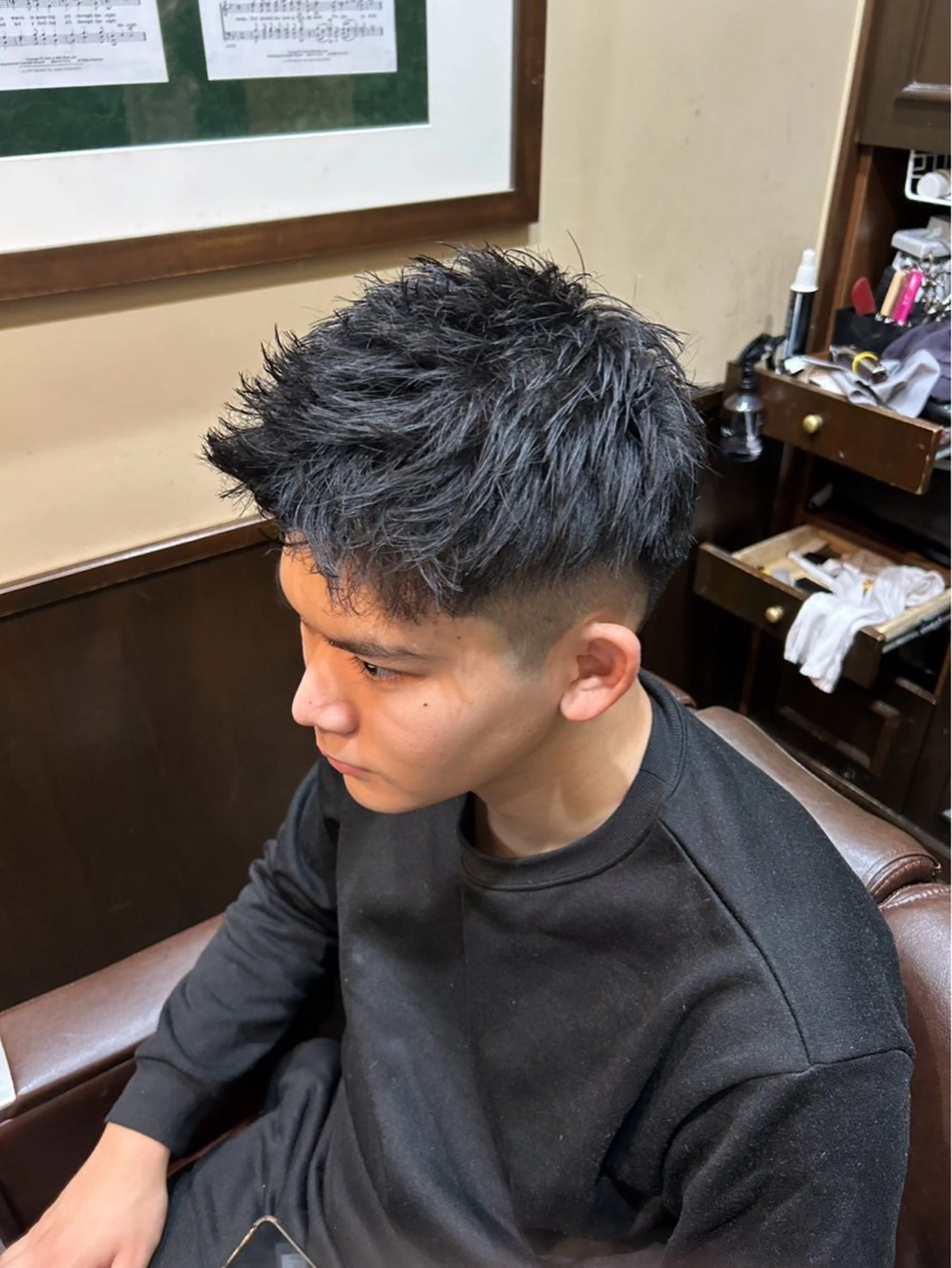 ショート メンズ 田中 あゆ美のヘアスタイル