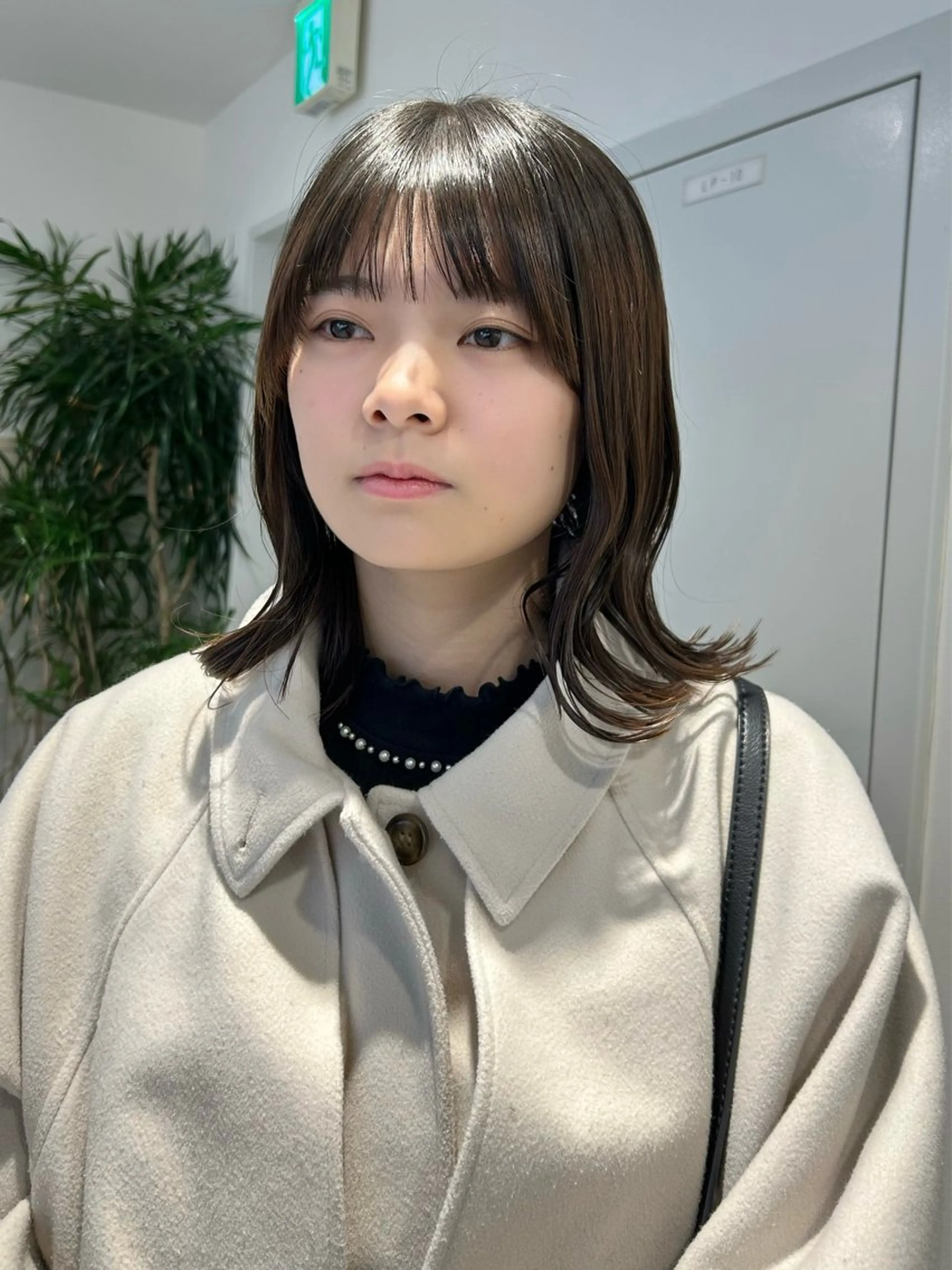 ミディアム カラー ボブ くびれヘア レイヤーカット 池袋/レイヤー/ 顔まわり/taigaのヘアスタイル