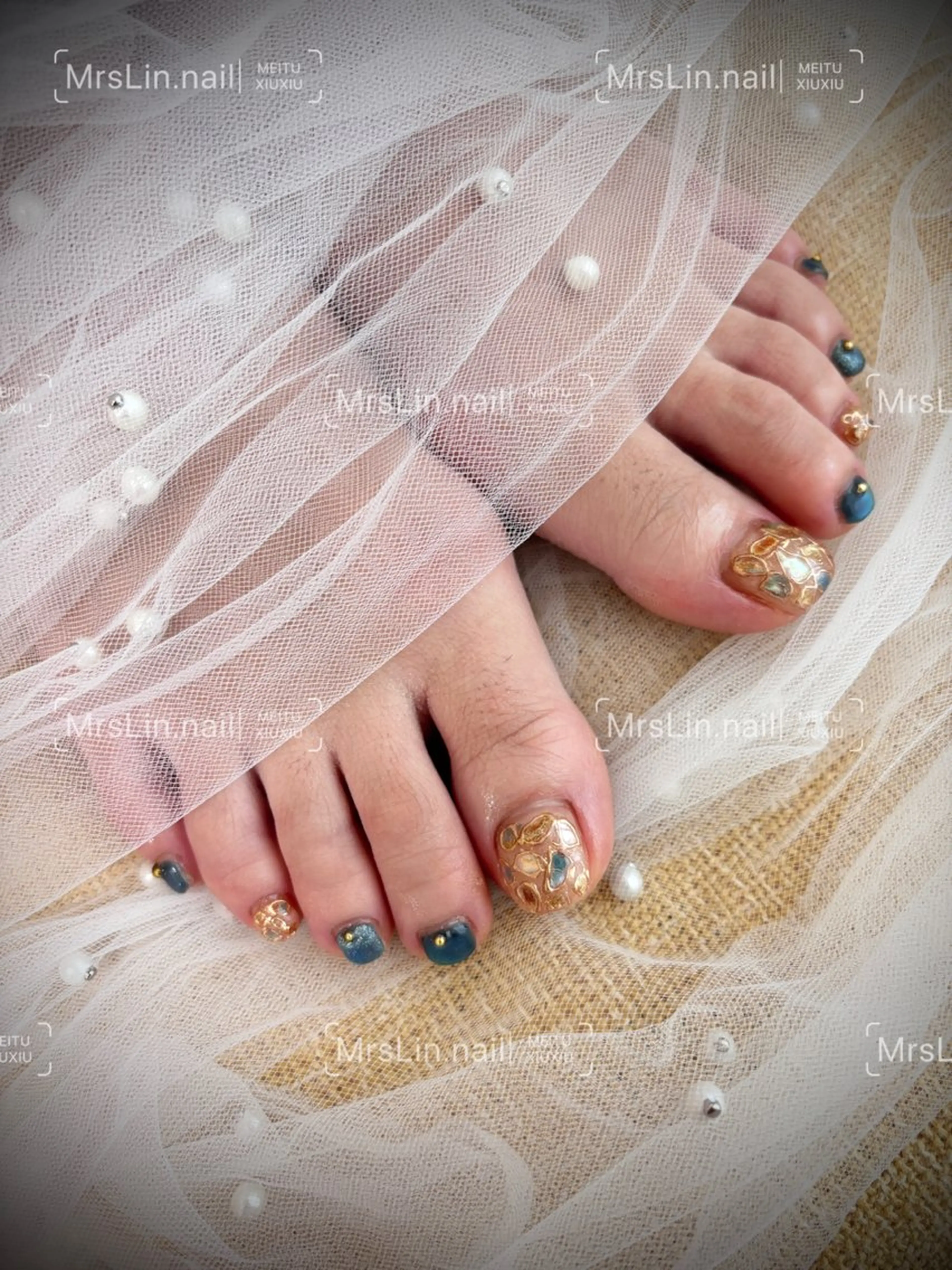 ネイル フットネイル Mrs Lin.nailのネイルデザイン