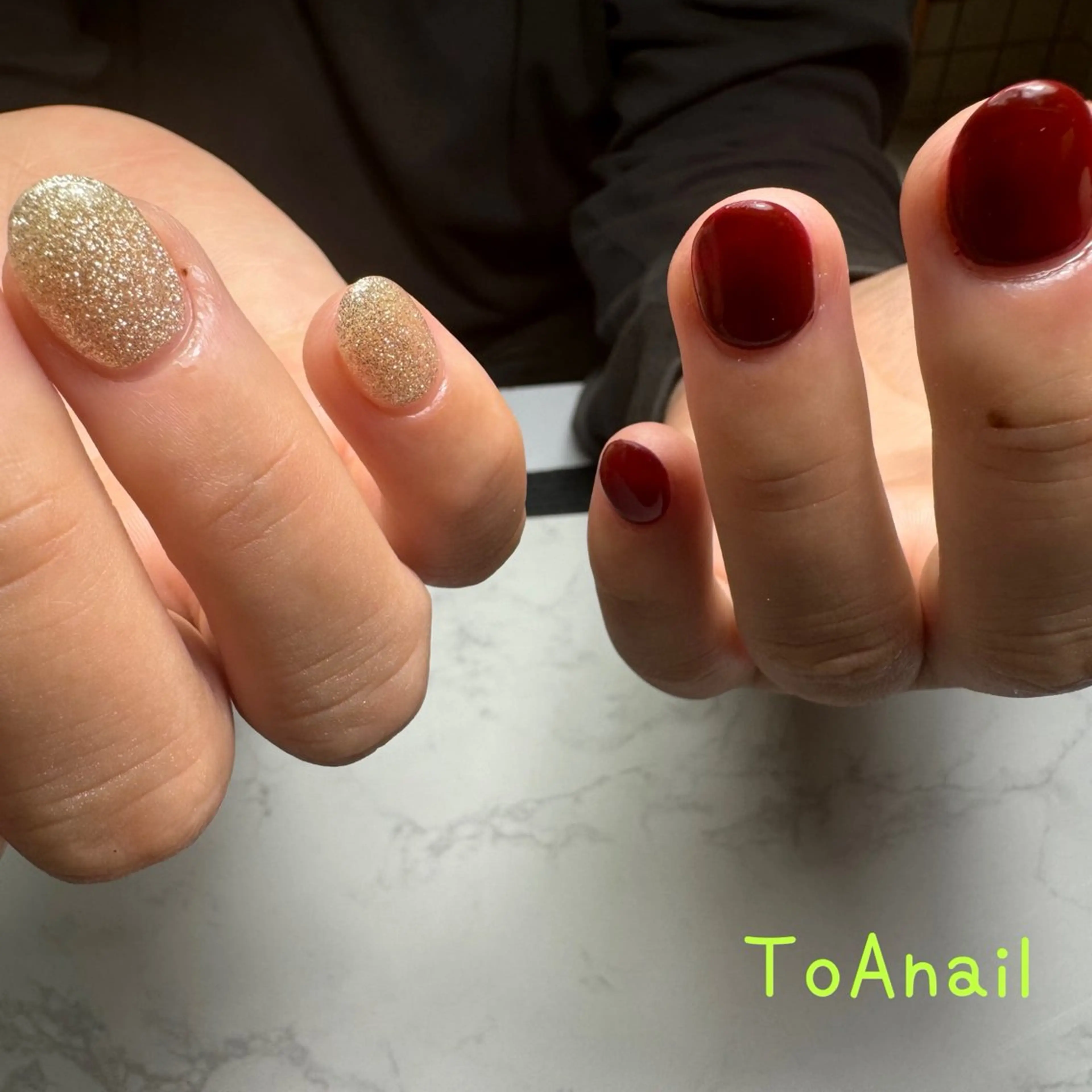 ネイル 長さ出し ToA nailのネイルデザイン