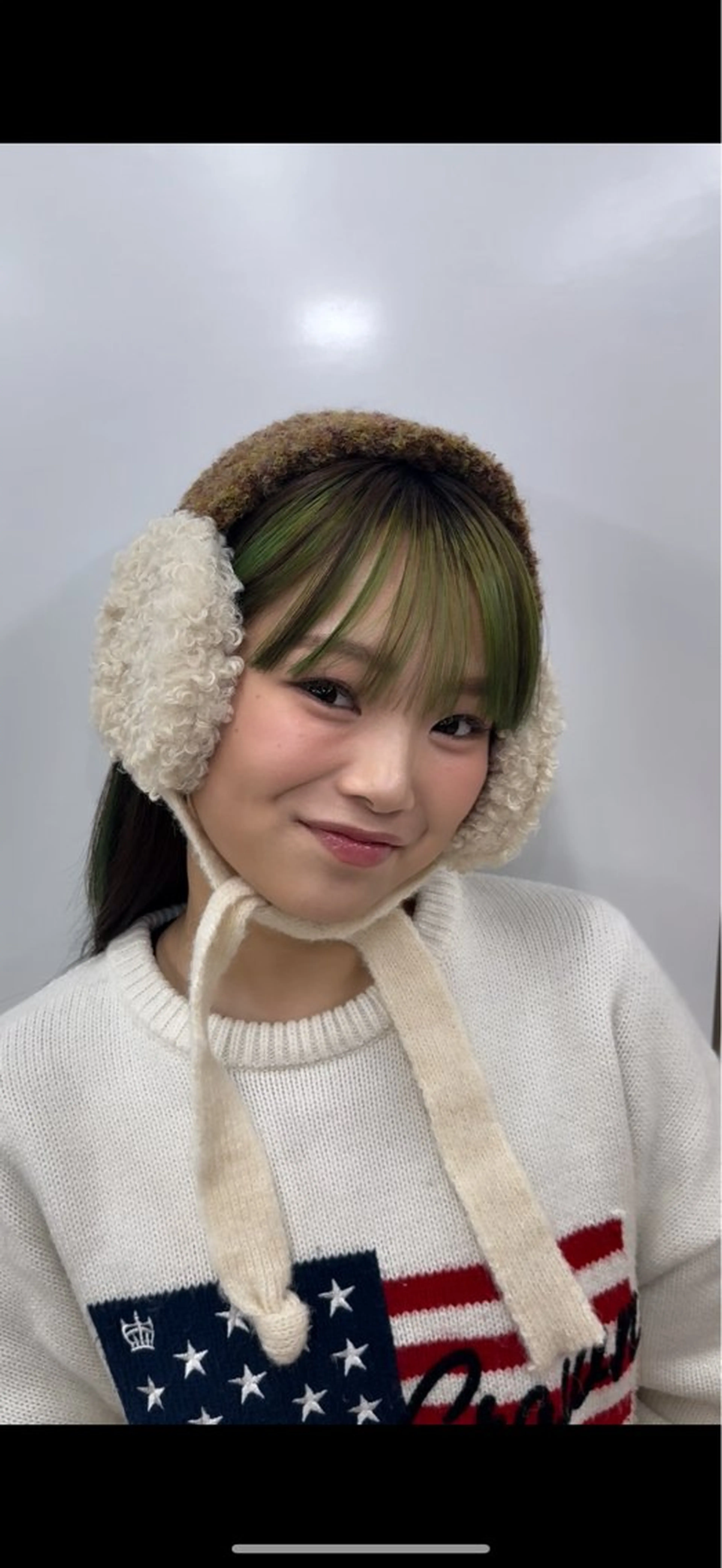 福田花音/スタイリ スト兼任アイリストのヘアスタイル