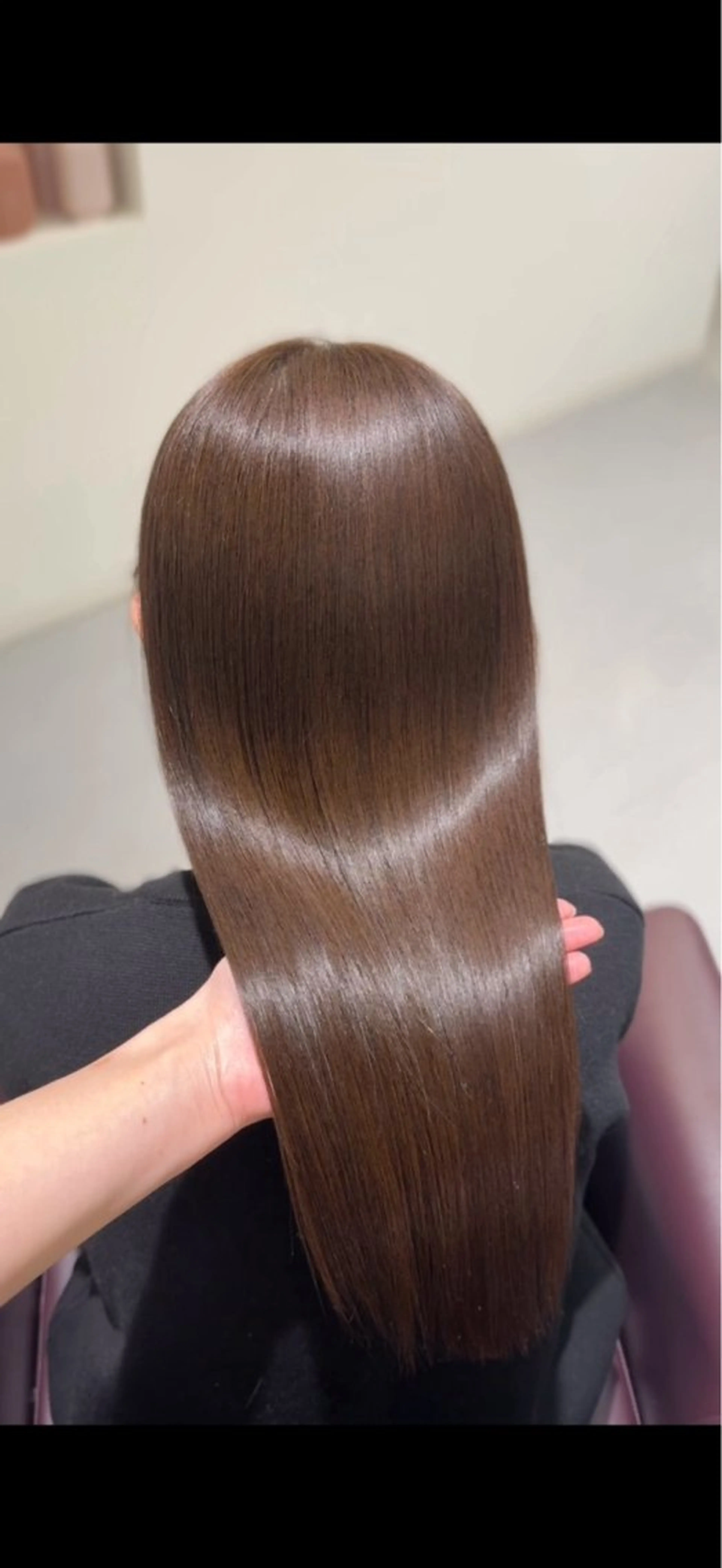 ロング カット ヘアカラー トリートメント ️🫧透明感カラー& 髪質改善🎀いさきのヘアスタイル