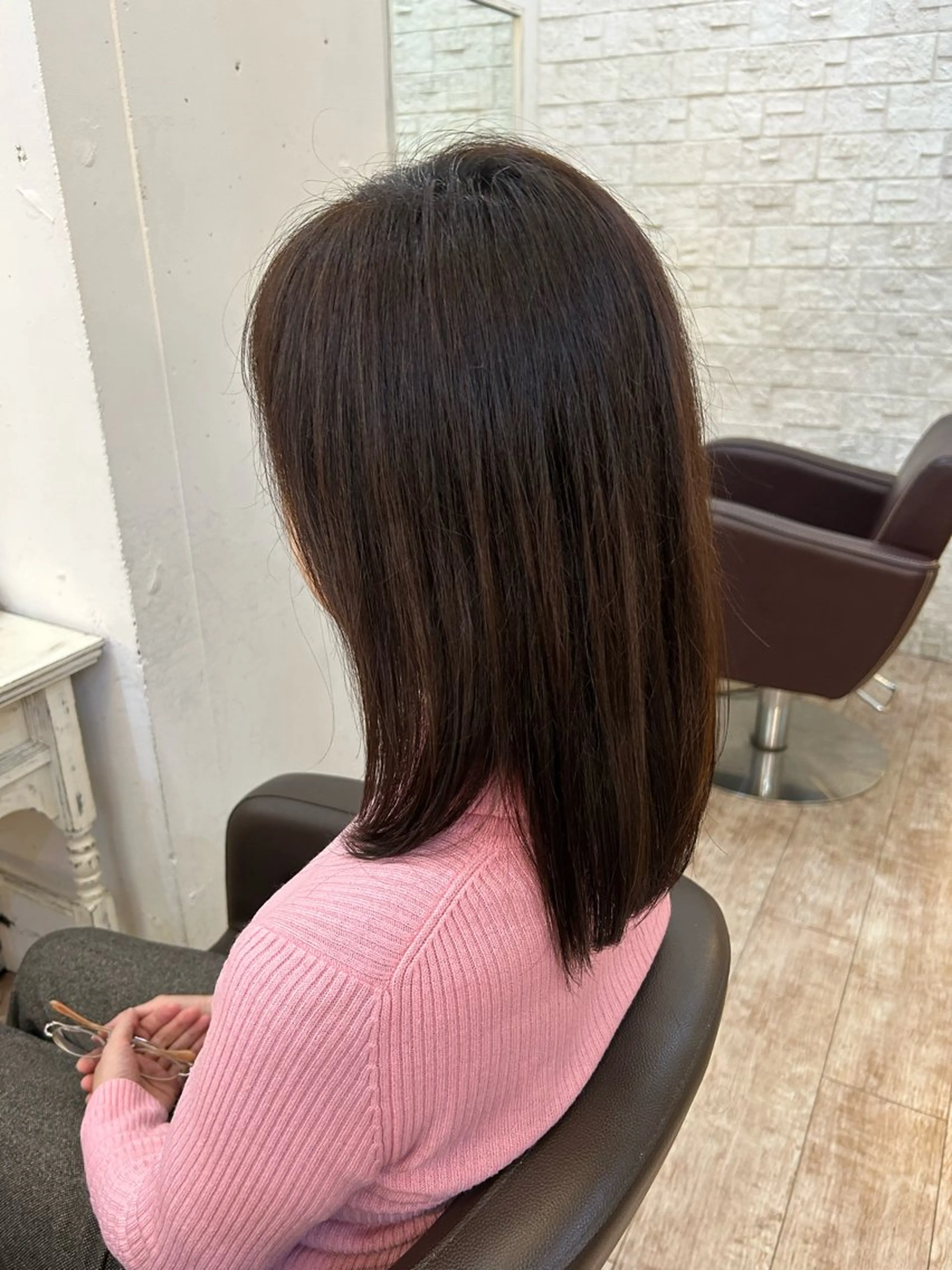 縮毛矯正 透明感カラー🧸艶髪 🫧manamiのヘアスタイル