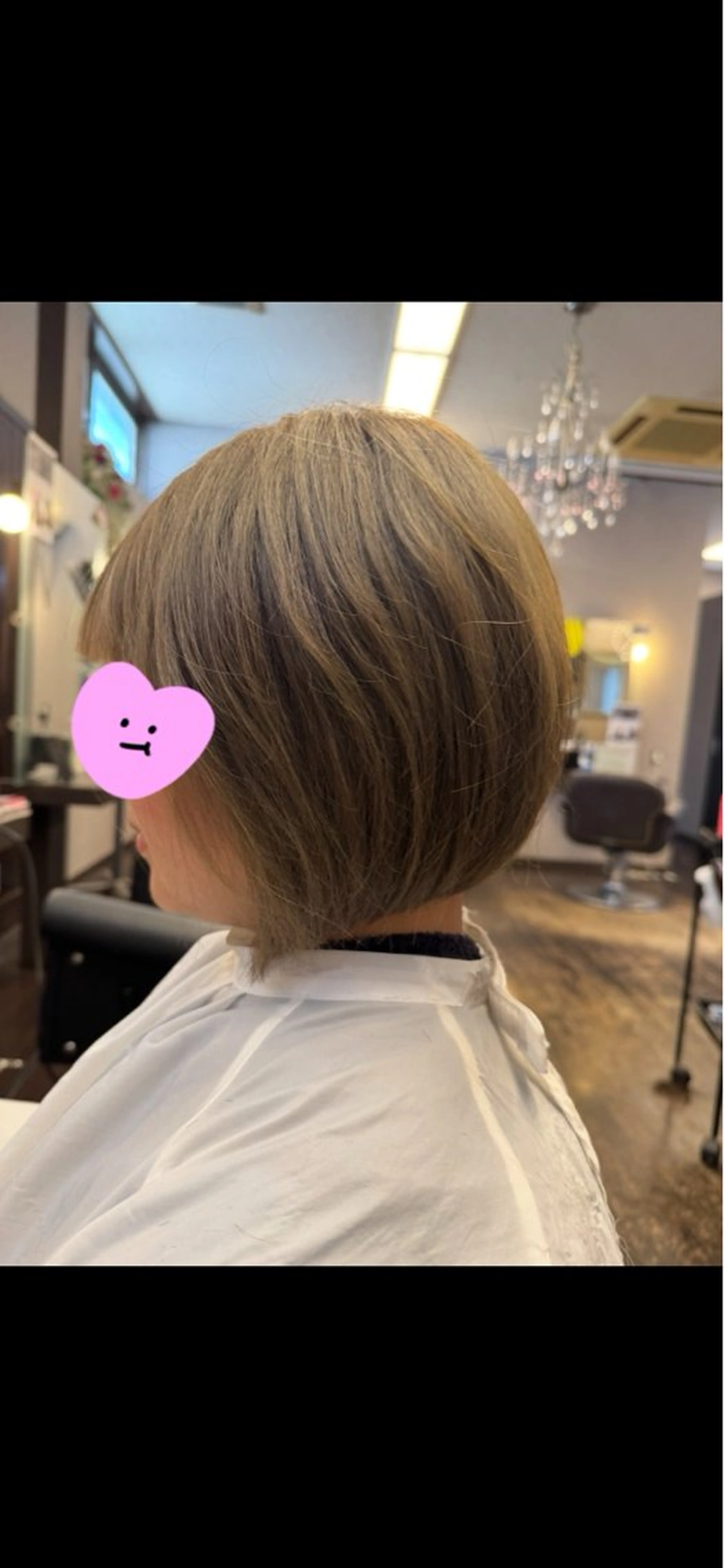 ショート ふくもと ゆうこのヘアスタイル