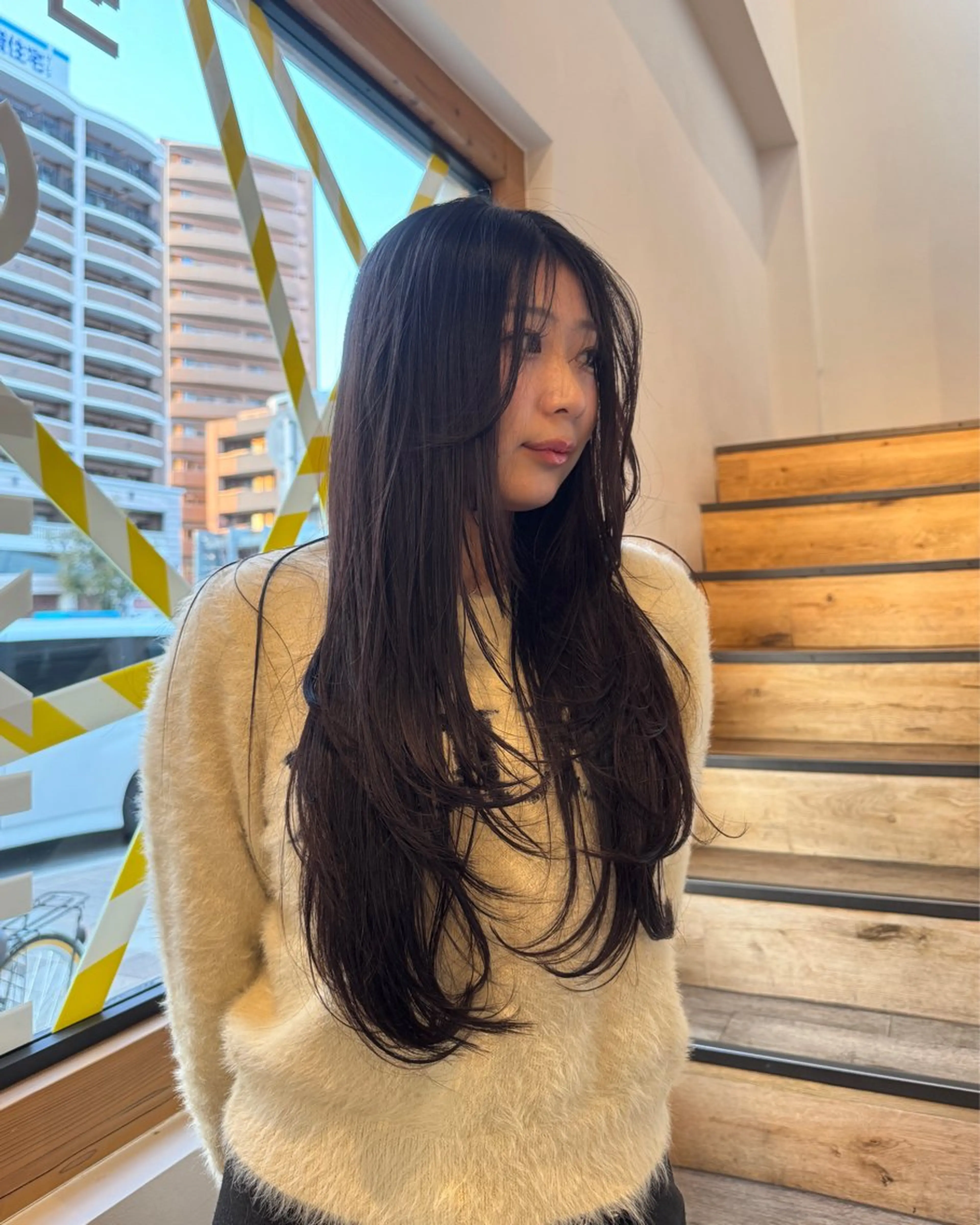 レイヤーカット🇰🇷✧*｡ワンホン／韓国ヘアが好きな方🪽🩶の写真