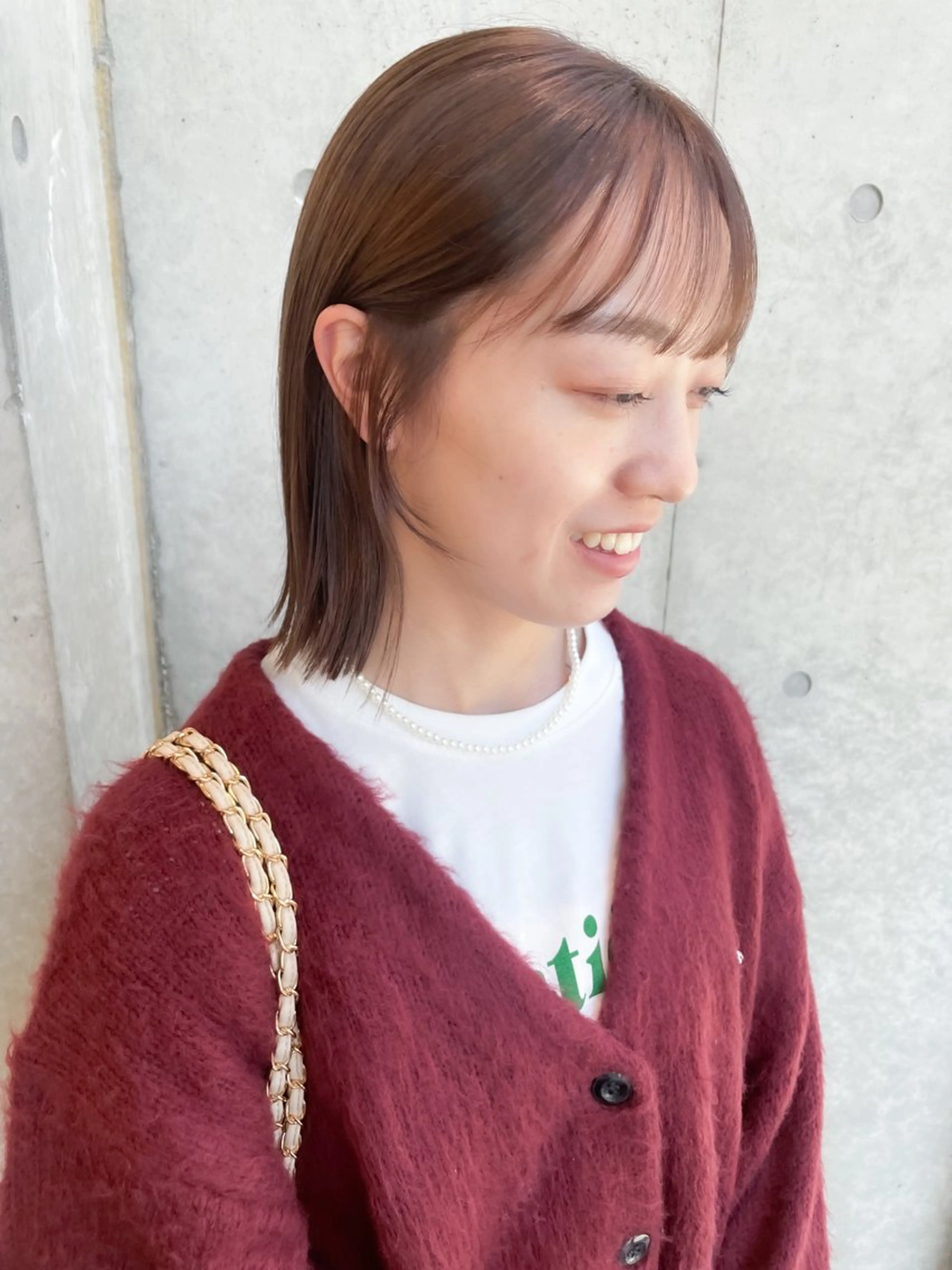 ショート カラー ヘアアレンジ ミニボブ/ブリーチ 🌈MISATOのヘアスタイル