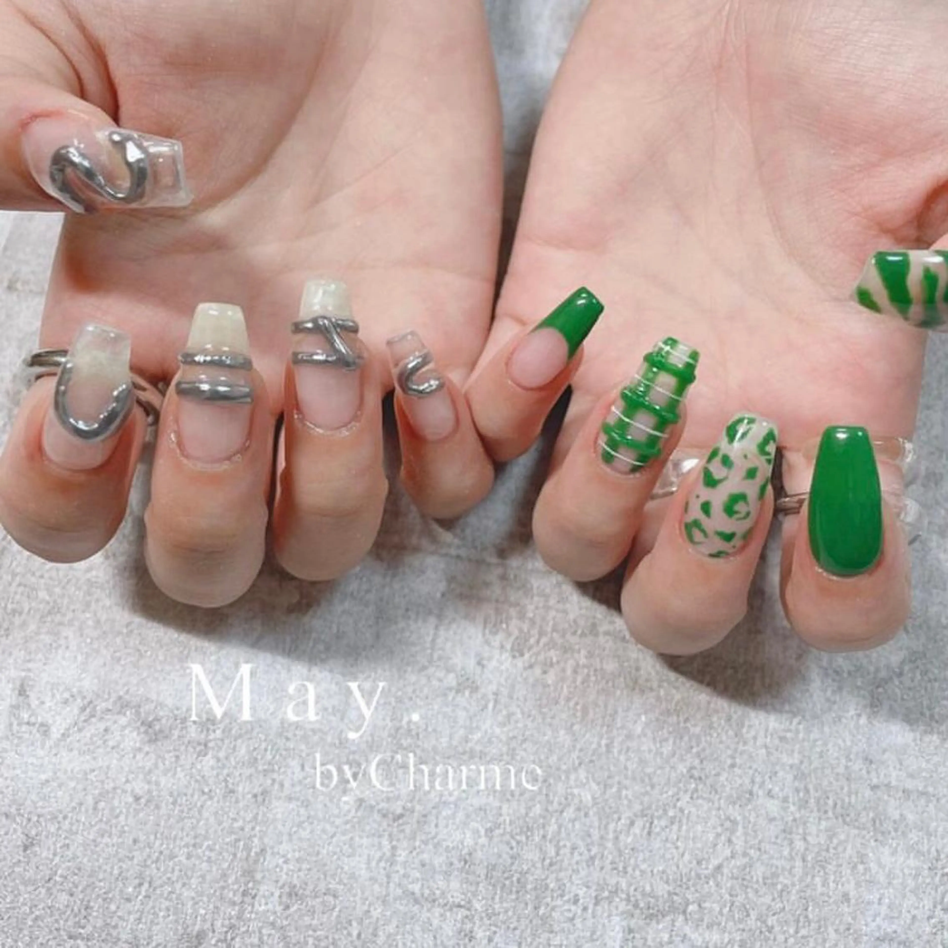 ネイル ハンドネイル May. by Charmeのネイルデザイン