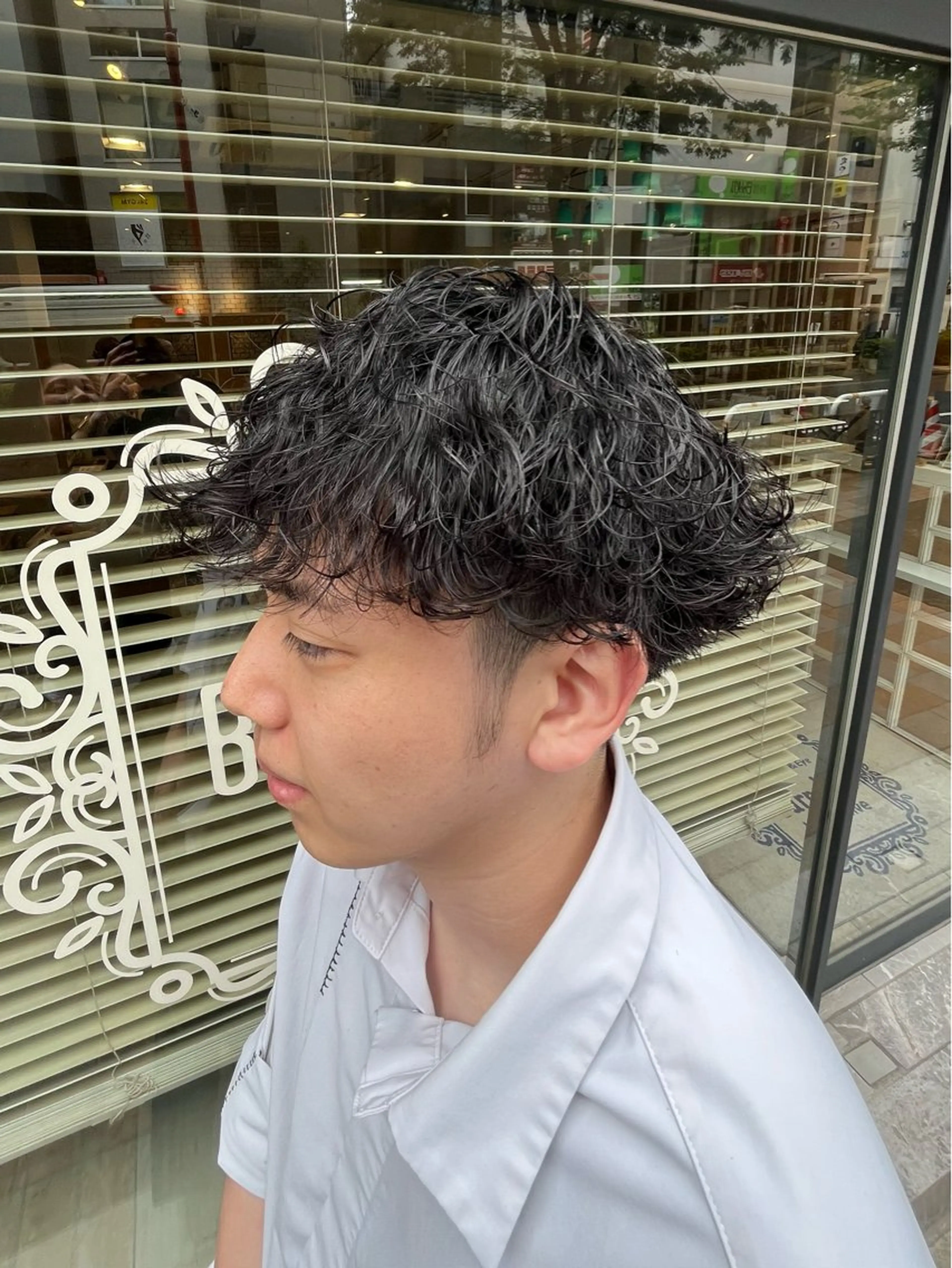 ショート パーマ メンズ カット パーマ ヤシロケンタ メンズ特化のヘアスタイル