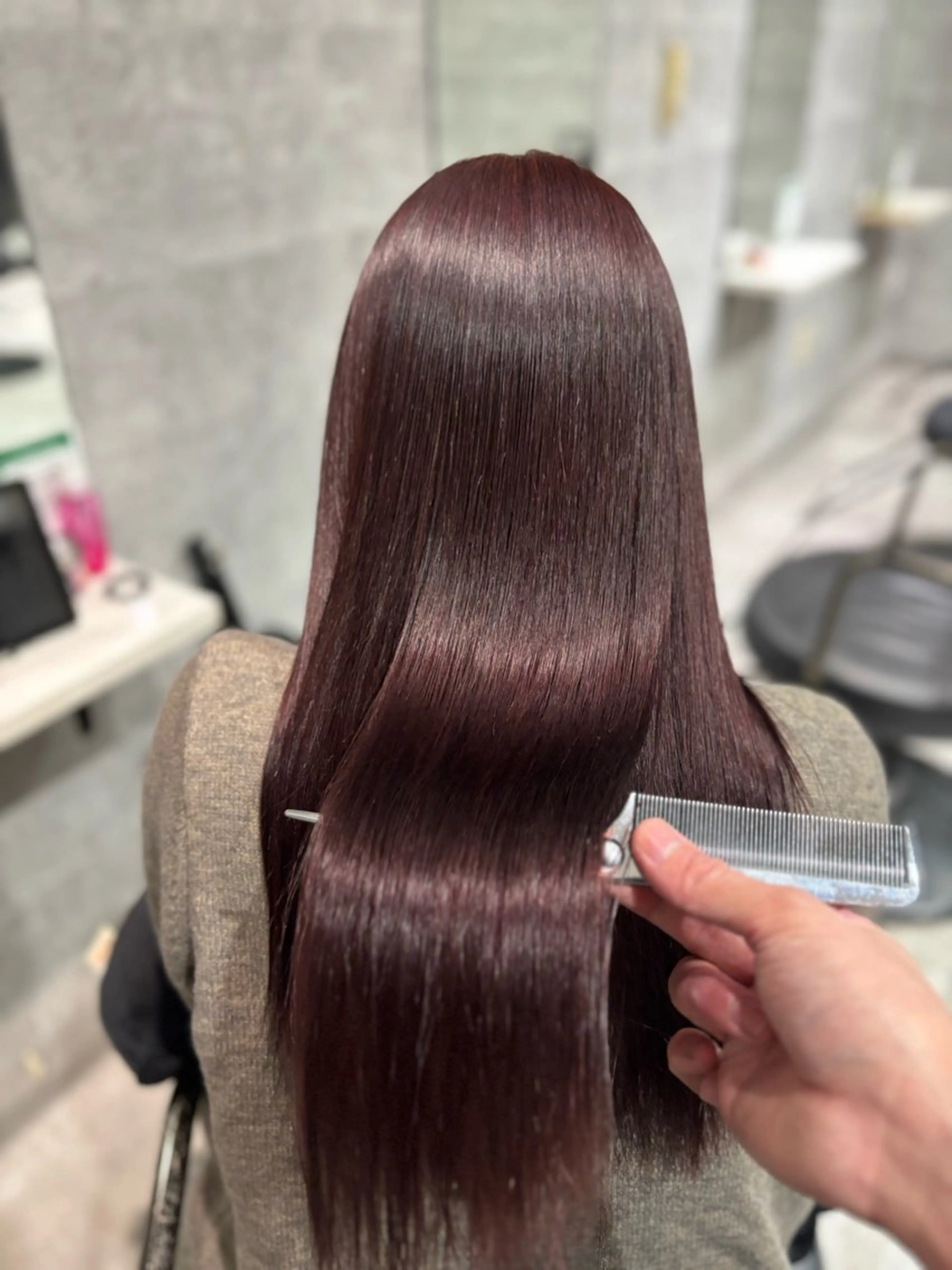 カラー ヘアカラー 青木 奏楽のヘアスタイル