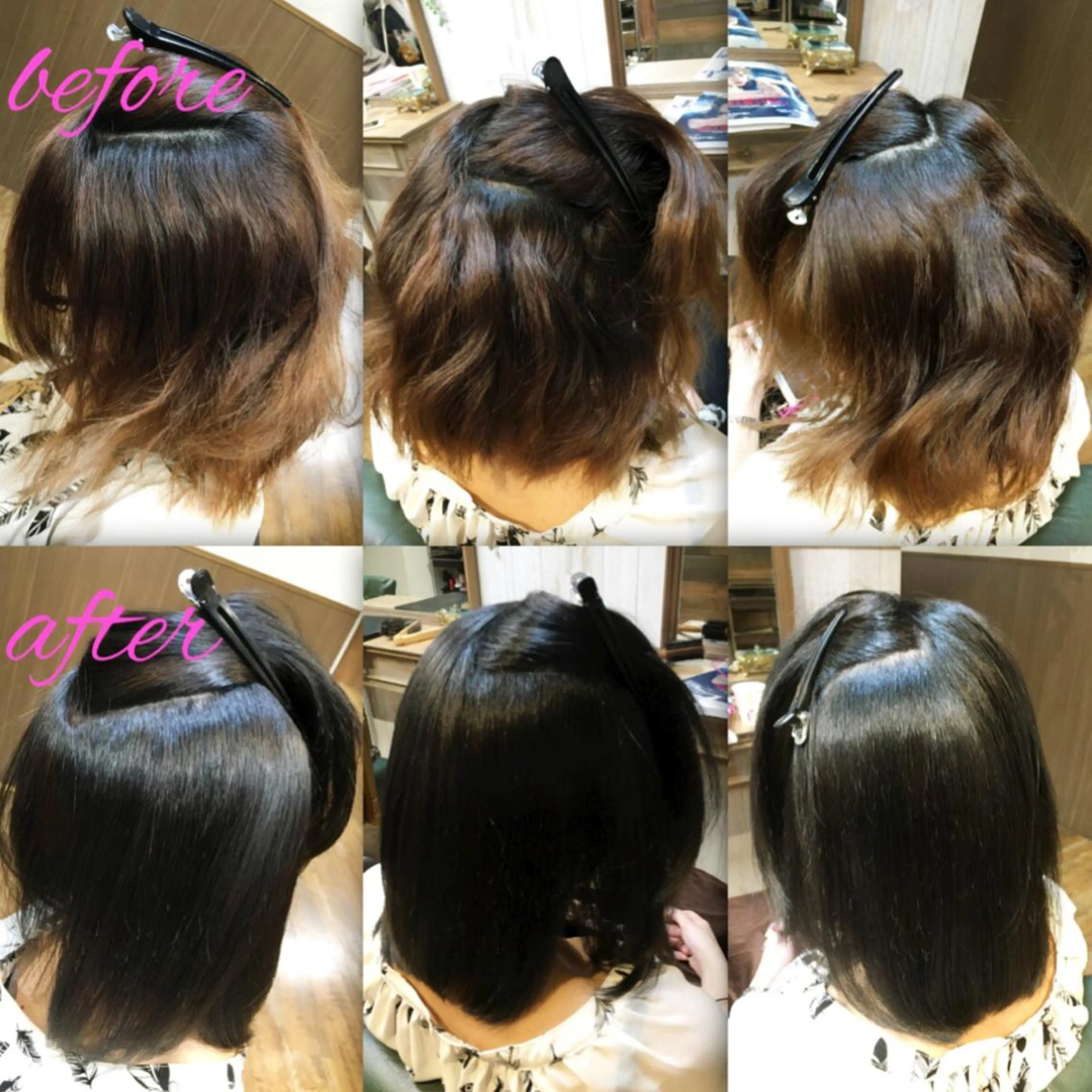 ミディアム パーマ ストレートパーマ ブリーチ縮毛矯正/ デサキ ショウヘイのヘアスタイル