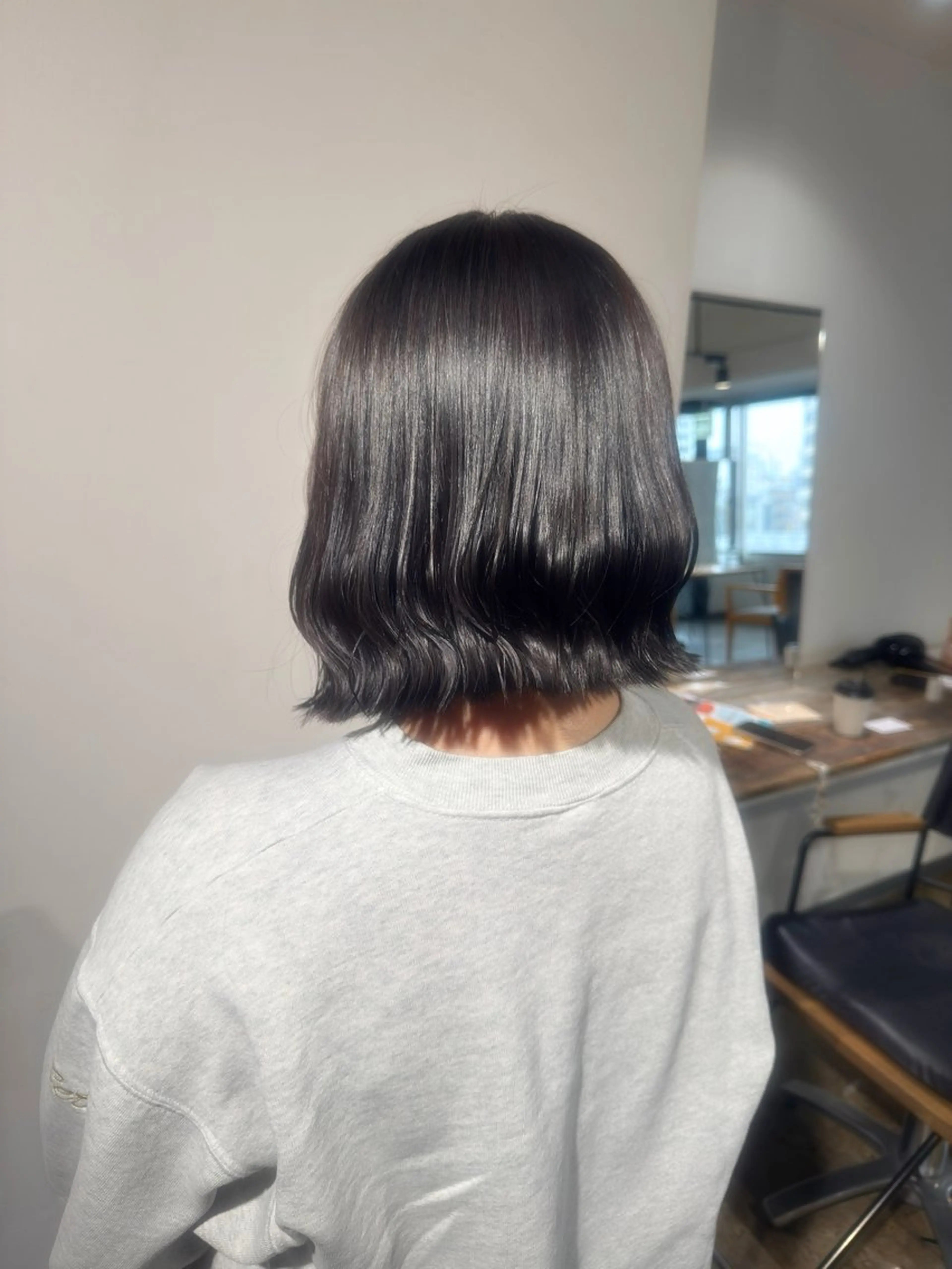 ミディアム 🫧ブリーチモデル/ 透明感カラー /みきのヘアスタイル