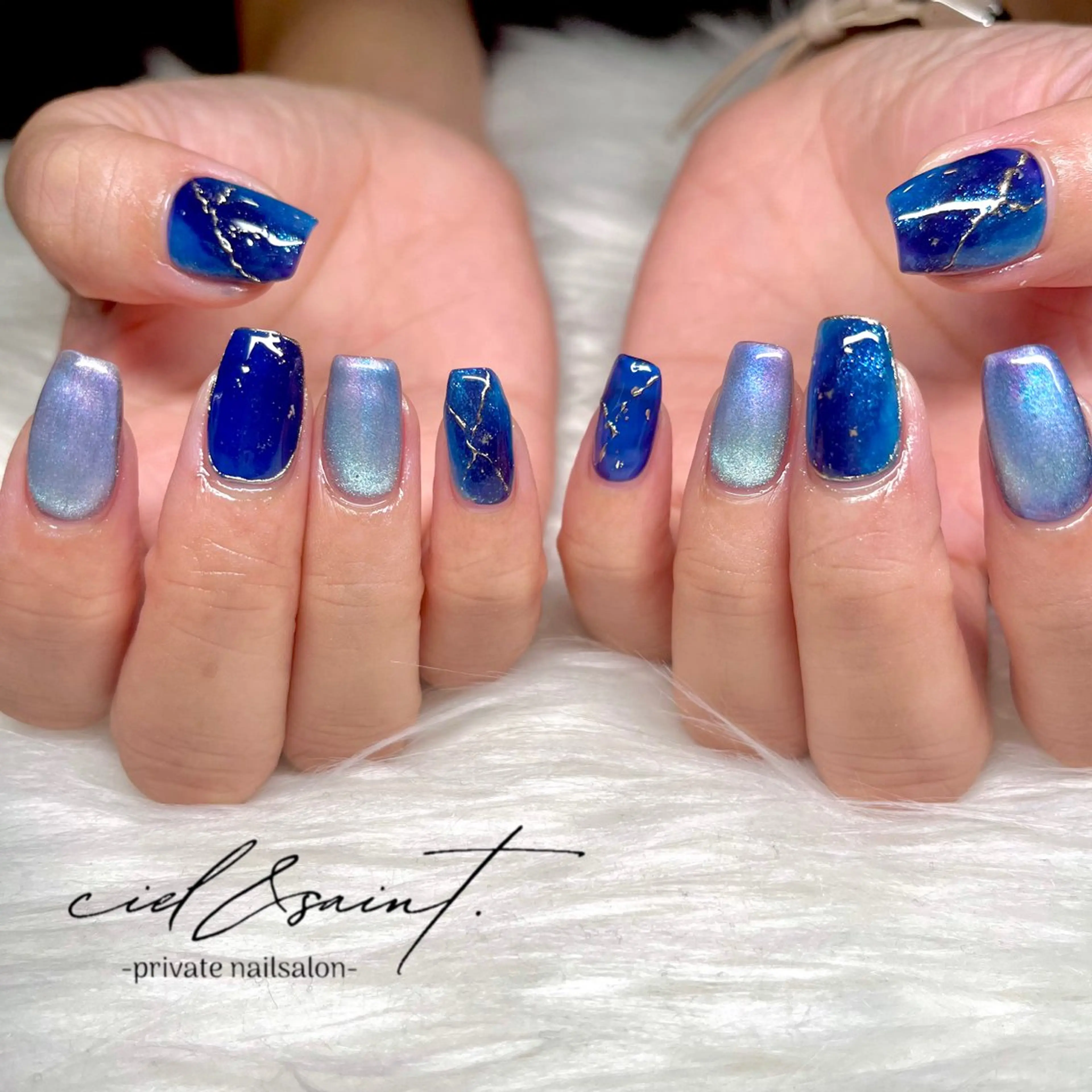 ネイル ハンドネイル nail salon ciel&saintのネイルデザイン