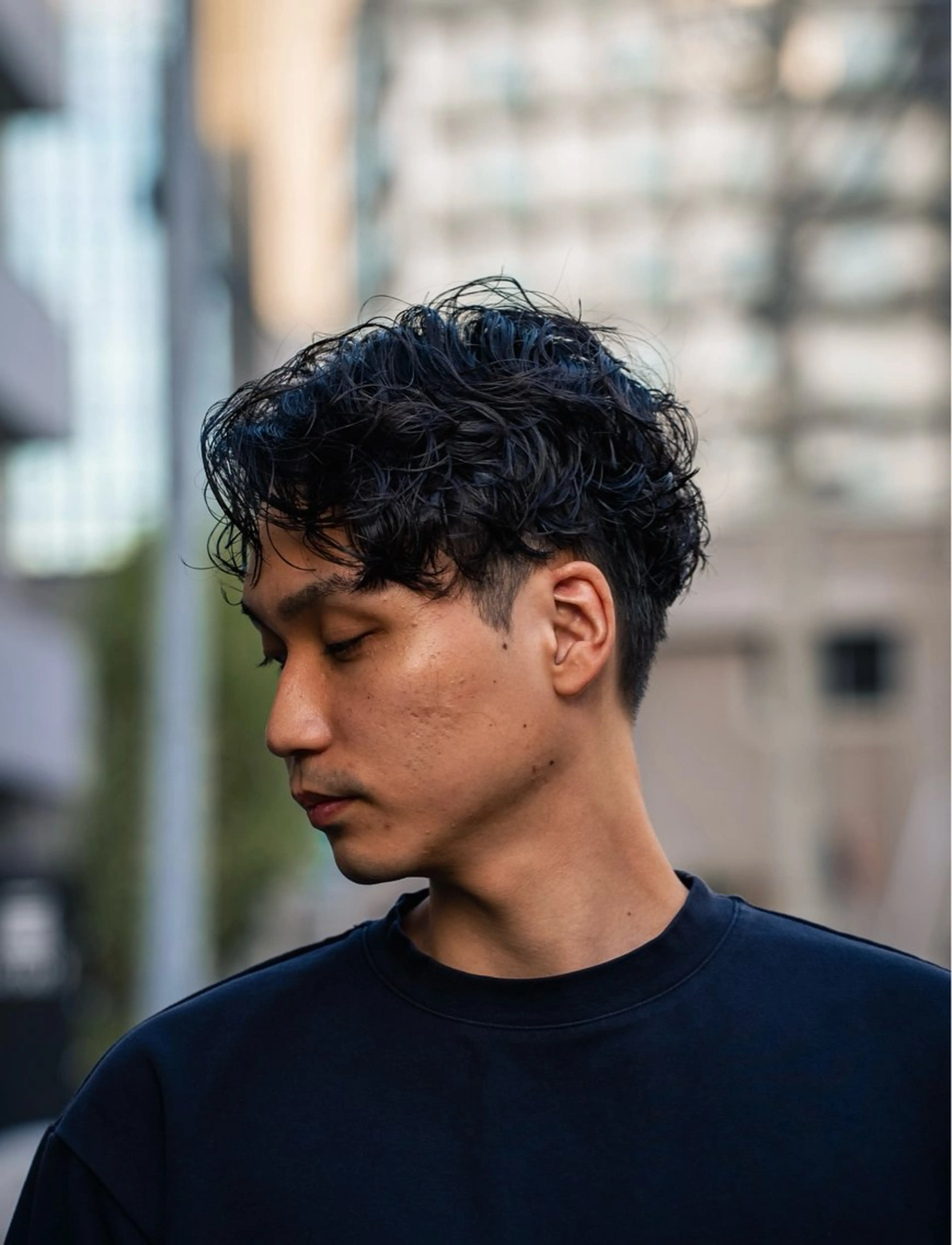 ショート カラー パーマ メンズ 🔗メンズサロン🔗 Kieのヘアスタイル