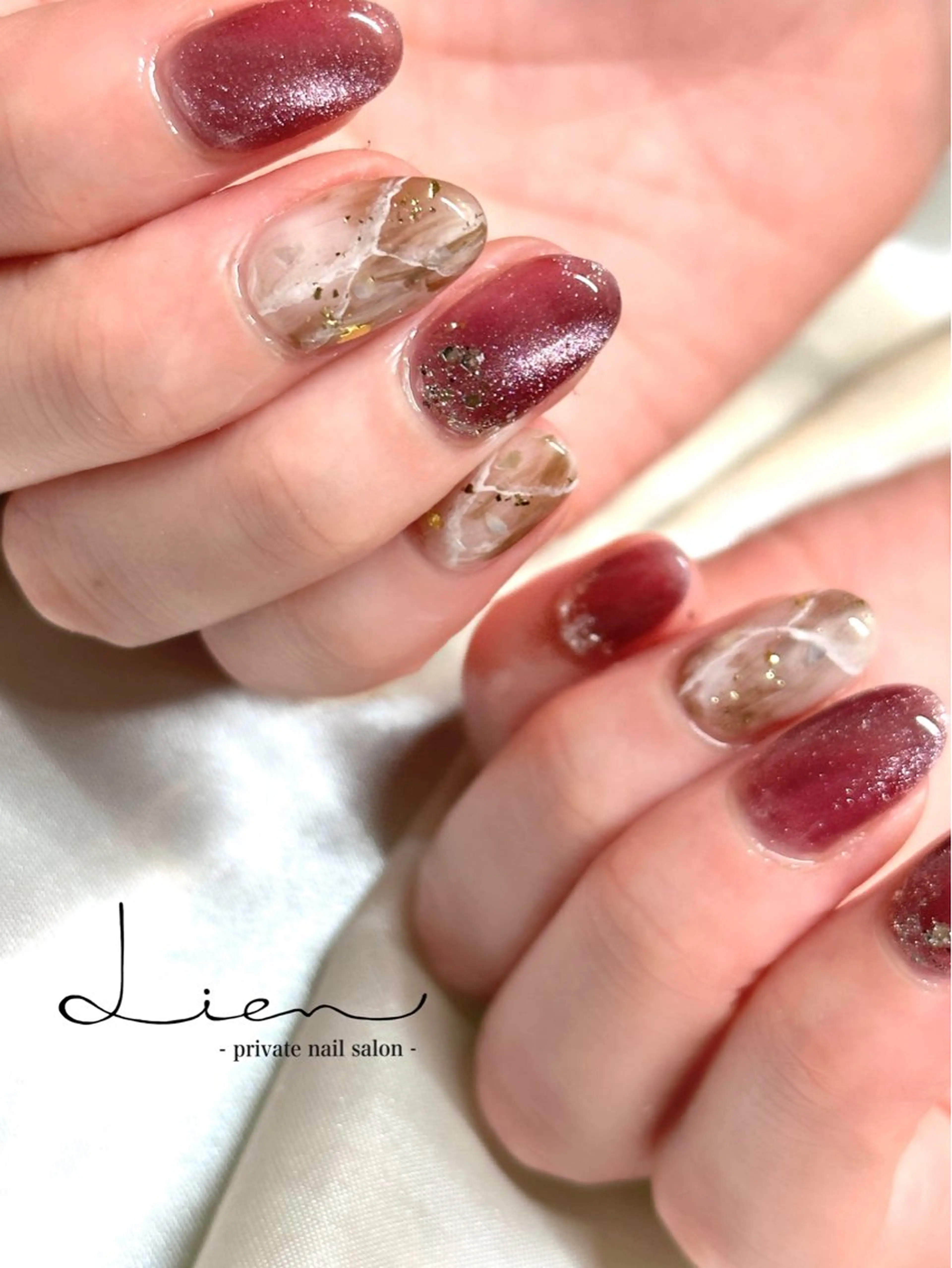 ネイル Lien 【リアン】北堀江のネイルデザイン