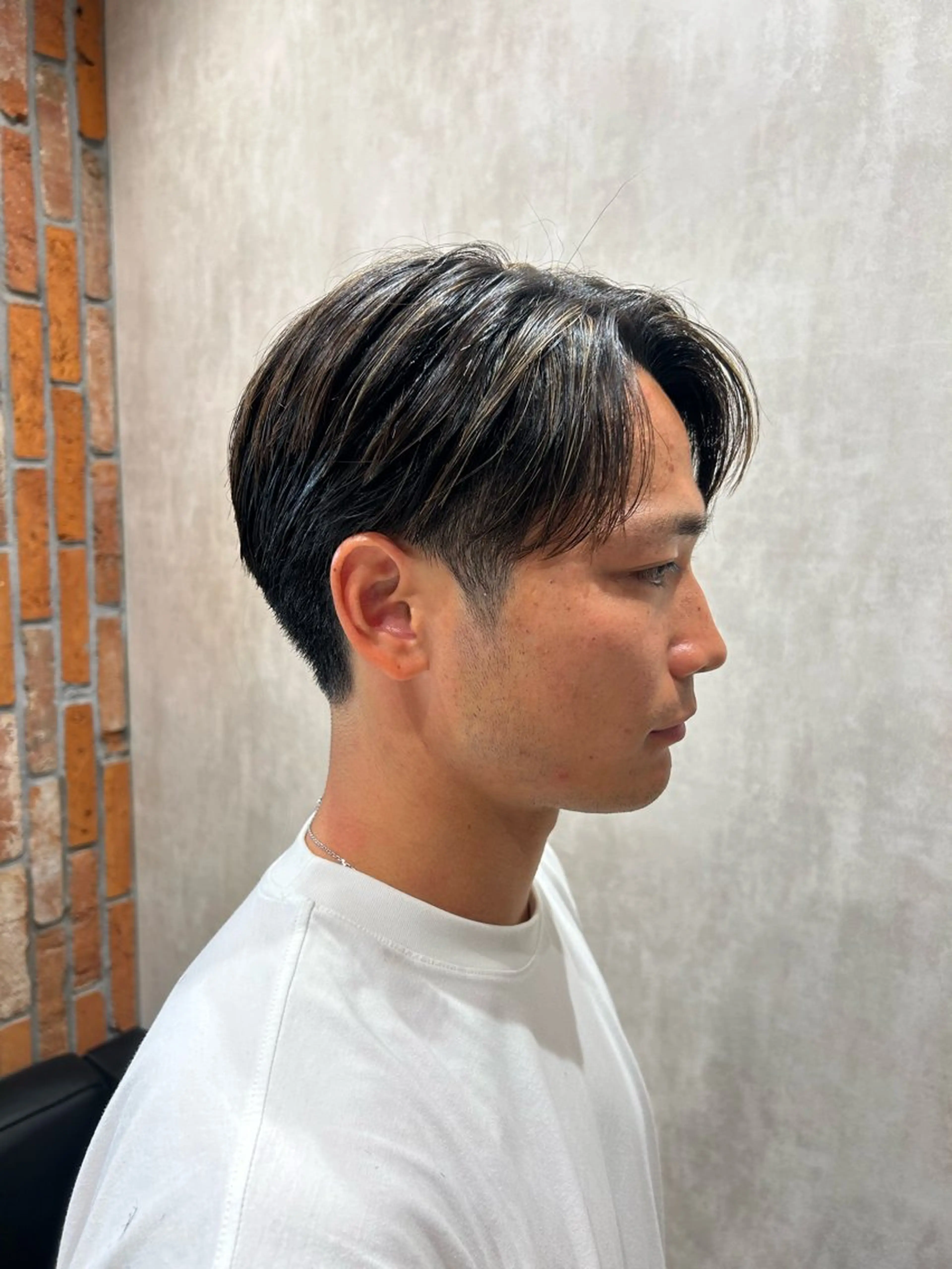 メンズ ヘアカラー 🌵ｵｶﾓﾄ 🌵のヘアスタイル