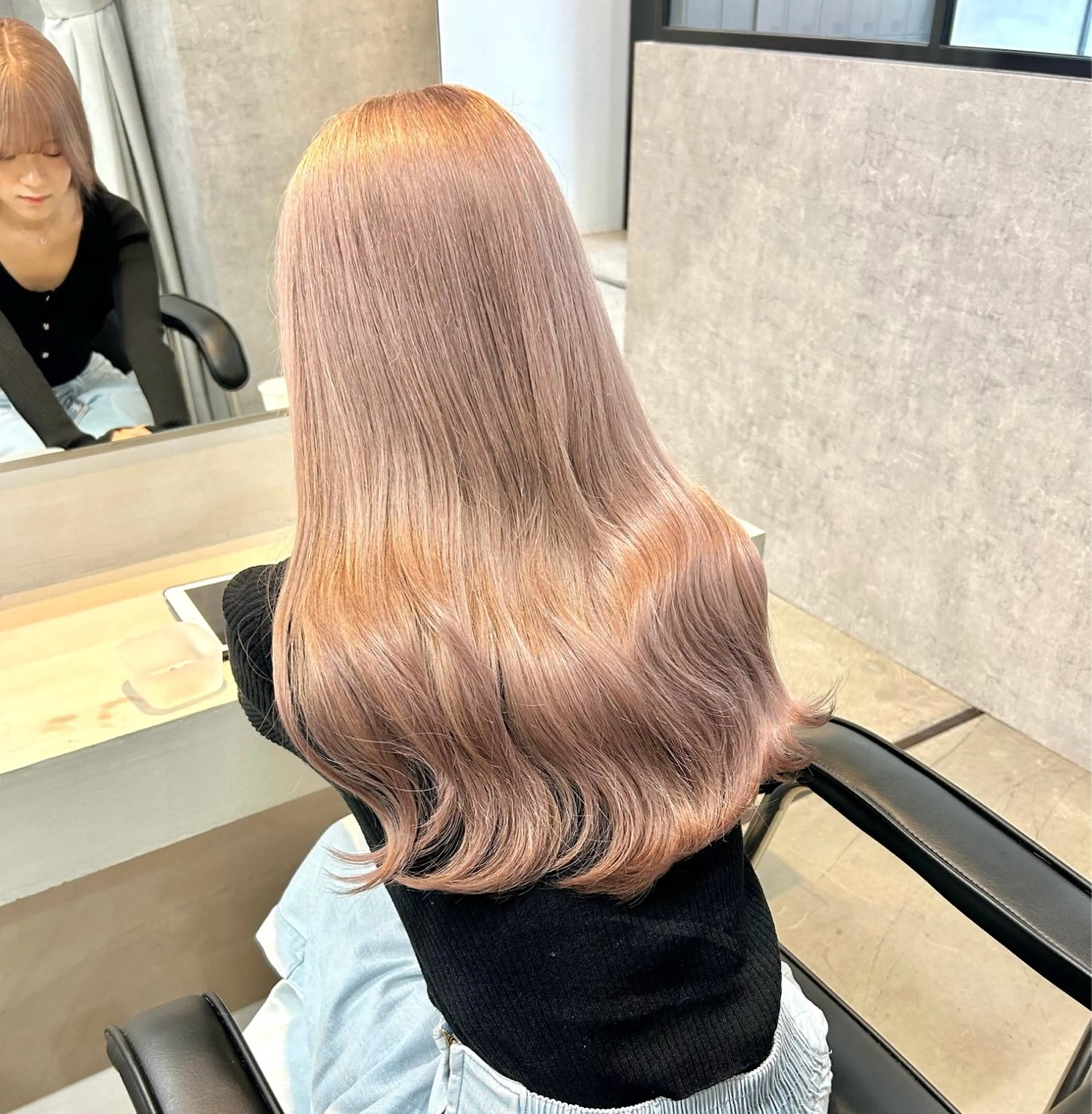 ロング カラー 一ノ瀬 暁のヘアスタイル