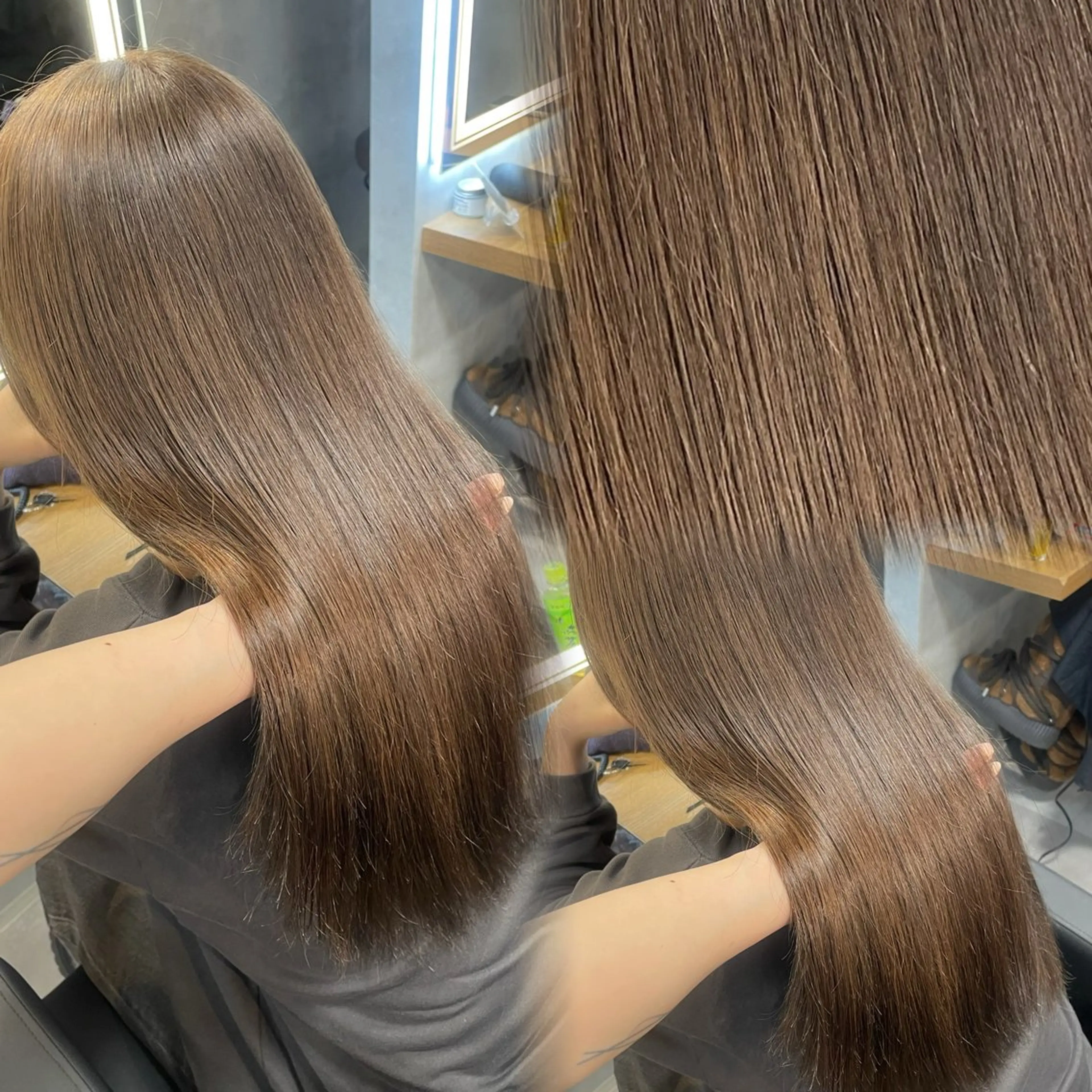 ロング カラー ヘアアレンジ ヘアカラー トリートメント 透明感カラー/推しカ ラー☁️JURAのヘアスタイル