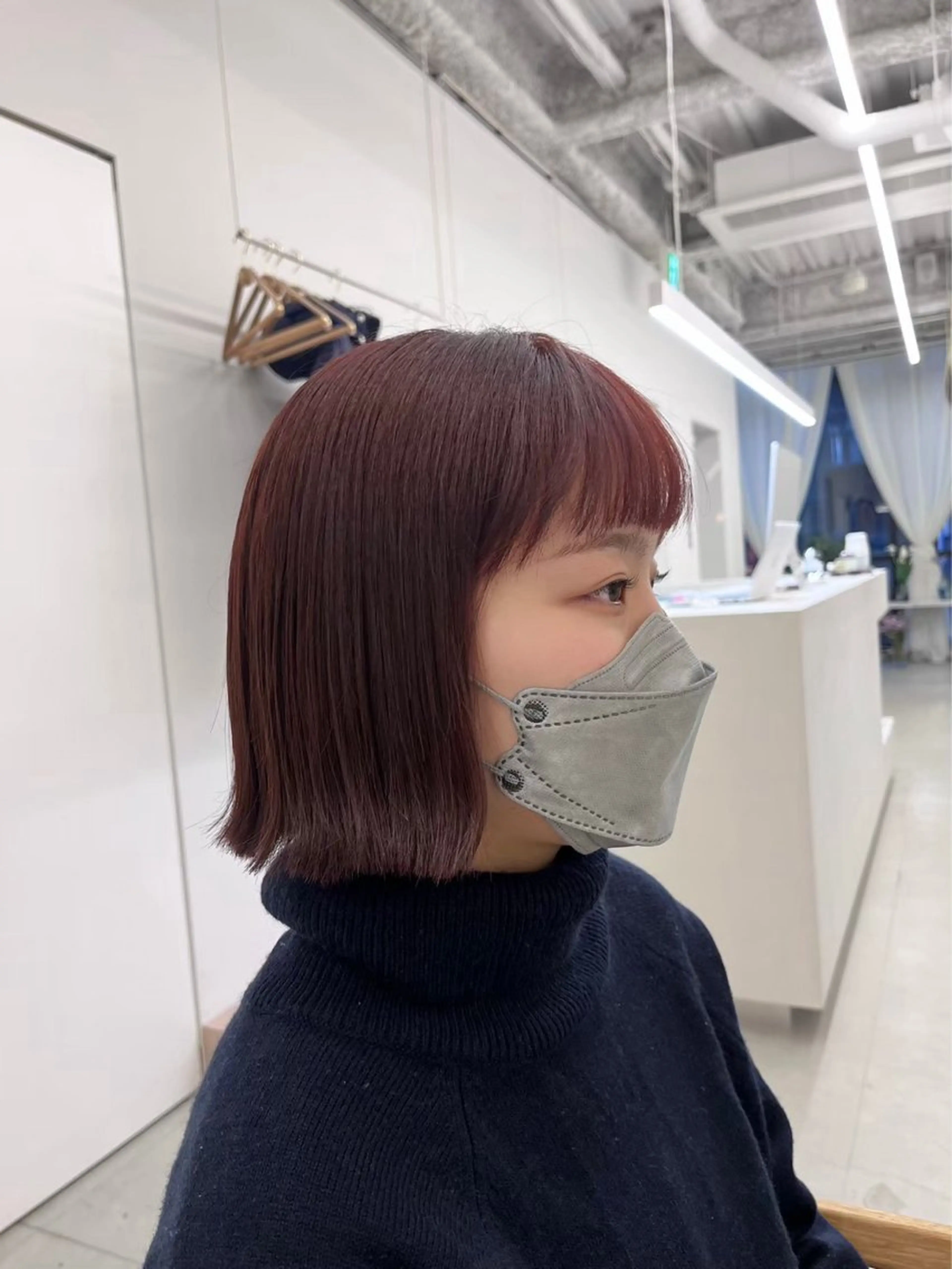 カラー Asumi/丸の内 /ブリーチ/花屋併設のヘアスタイル