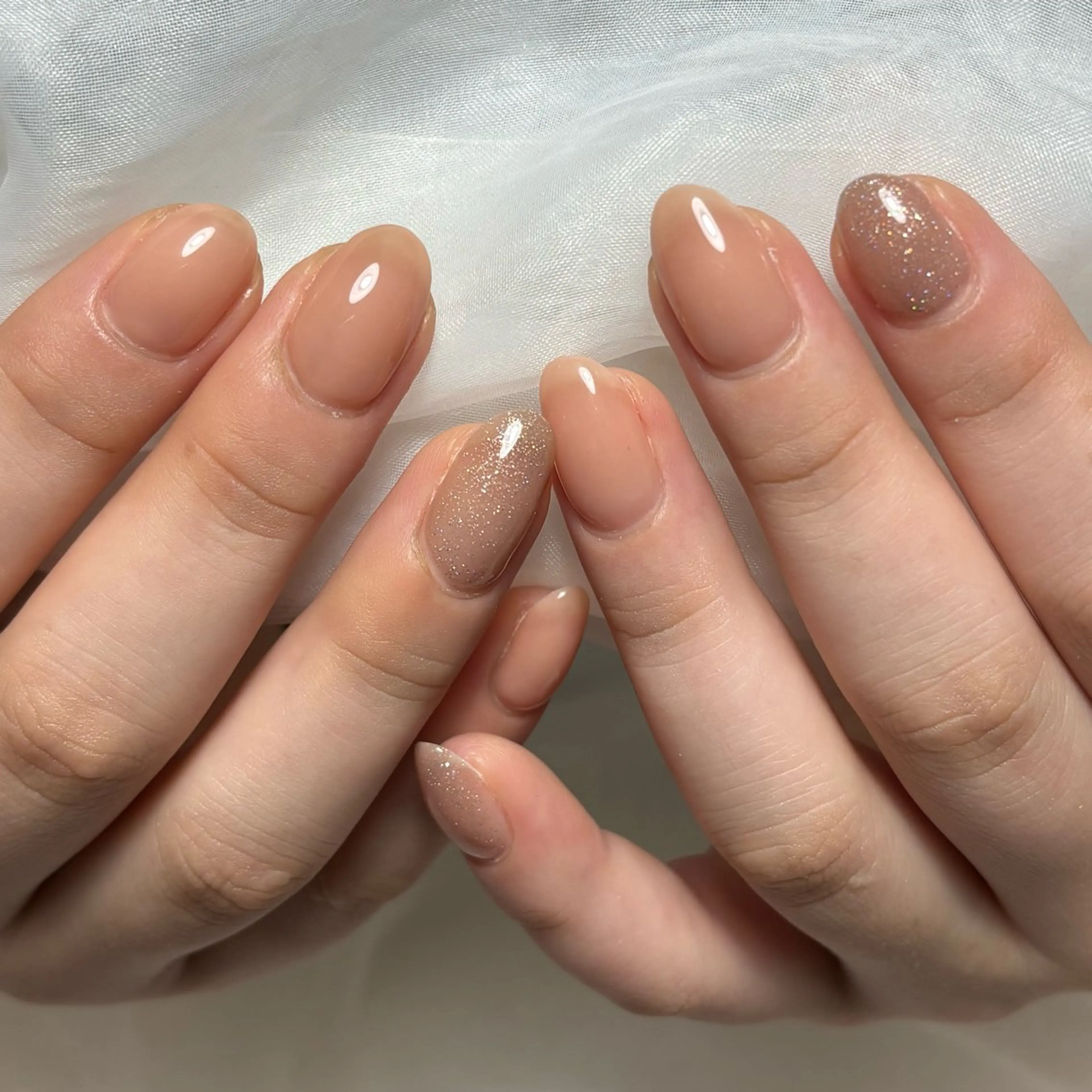 ネイル オフィスネイル シンプルネイル ankh. Minaのネイルデザイン