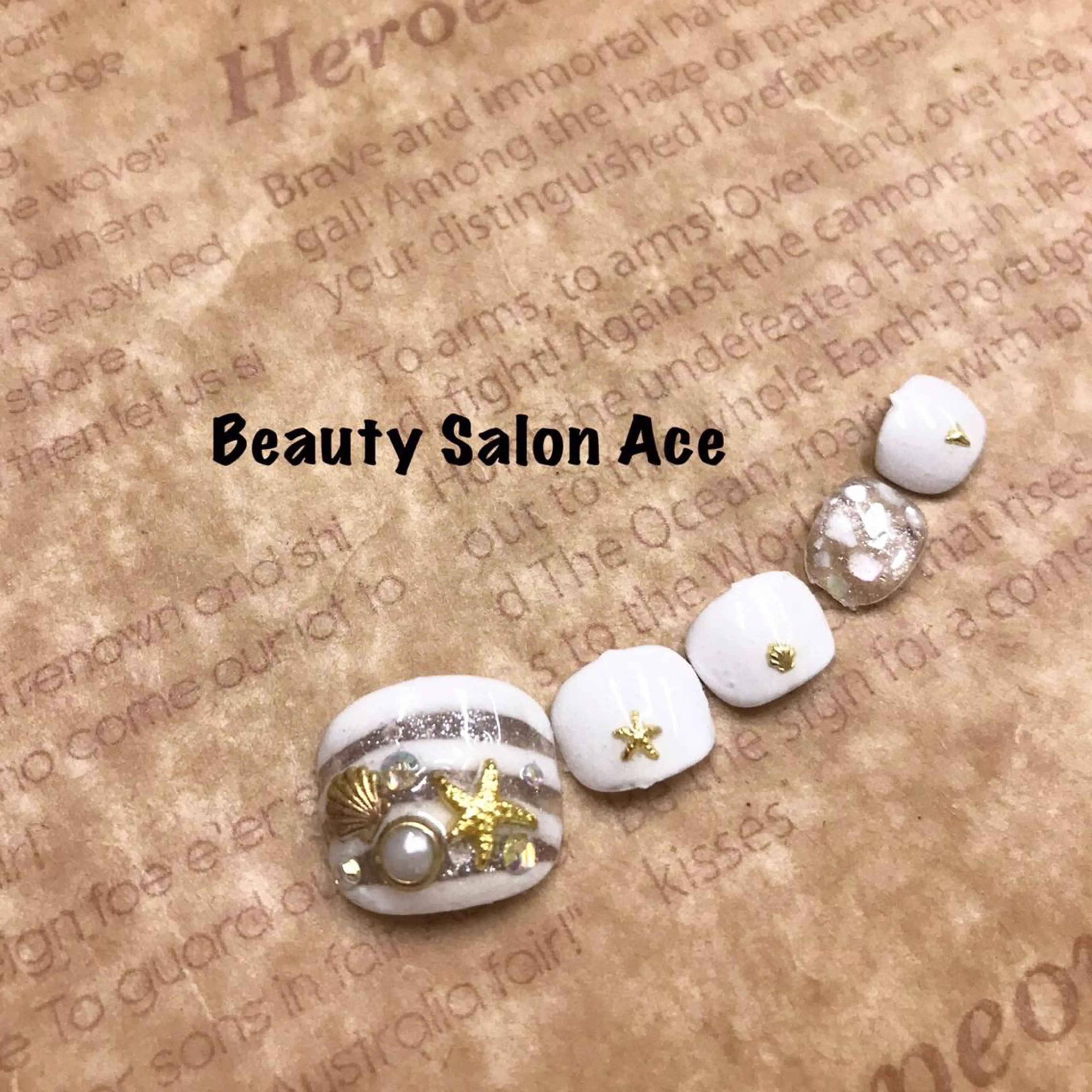 ネイル フットネイル 池袋フィルイン Ace♡Nailのネイルデザイン
