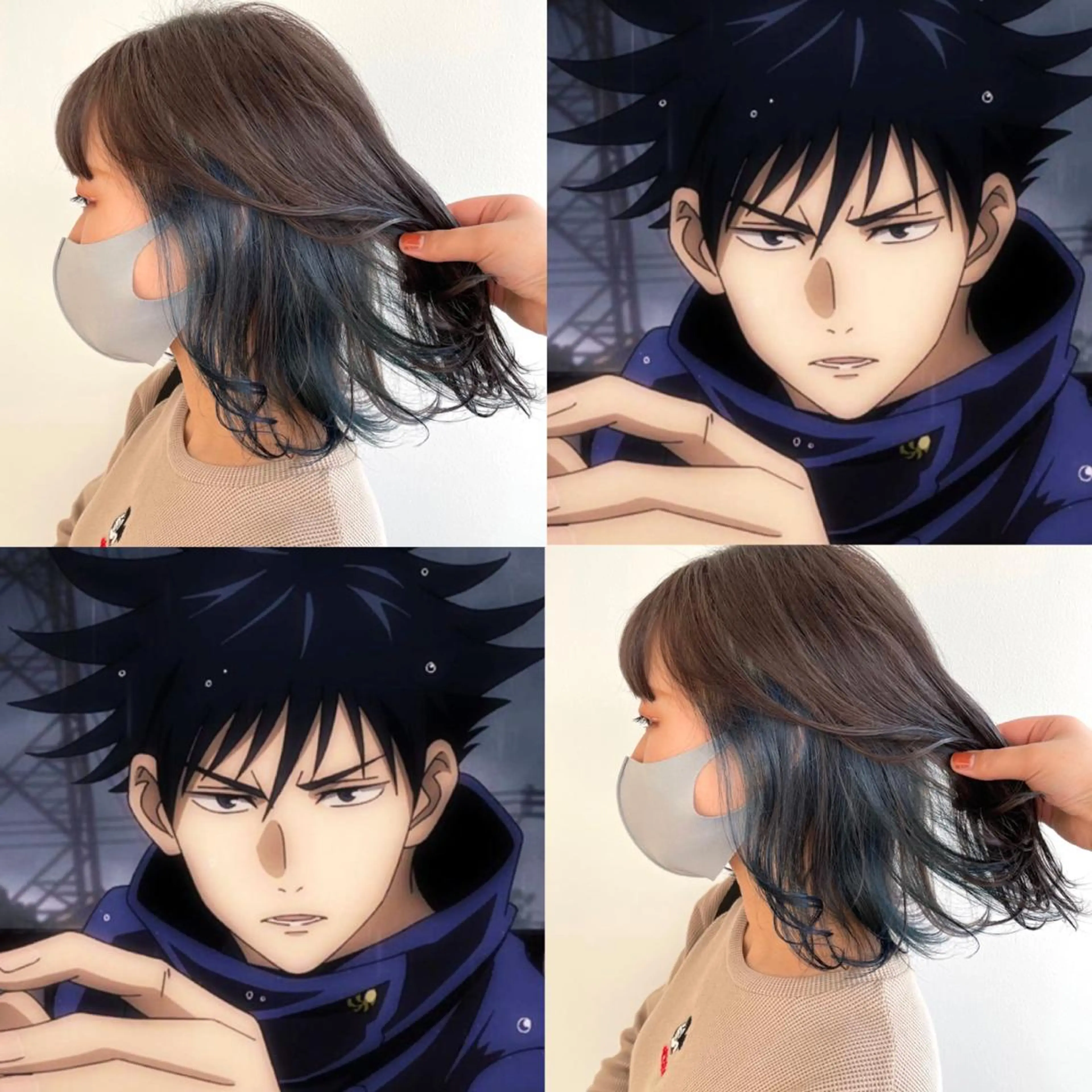 ショート カラー ヘアカラー ayumi🌈 インナーカラー🌈のヘアスタイル