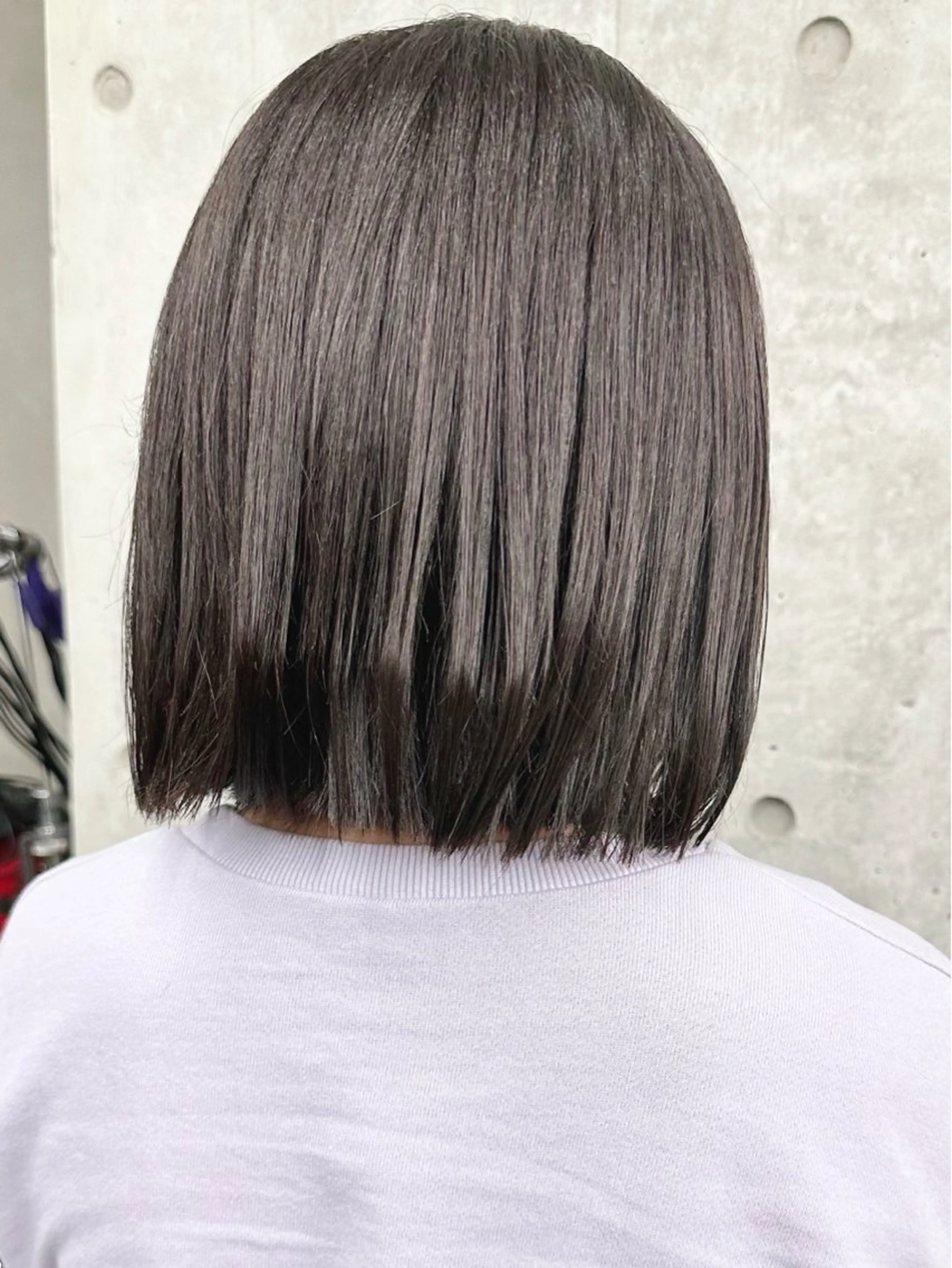 ミディアム ボブ/ゆるふわ ボブパーマ/とういのヘアスタイル