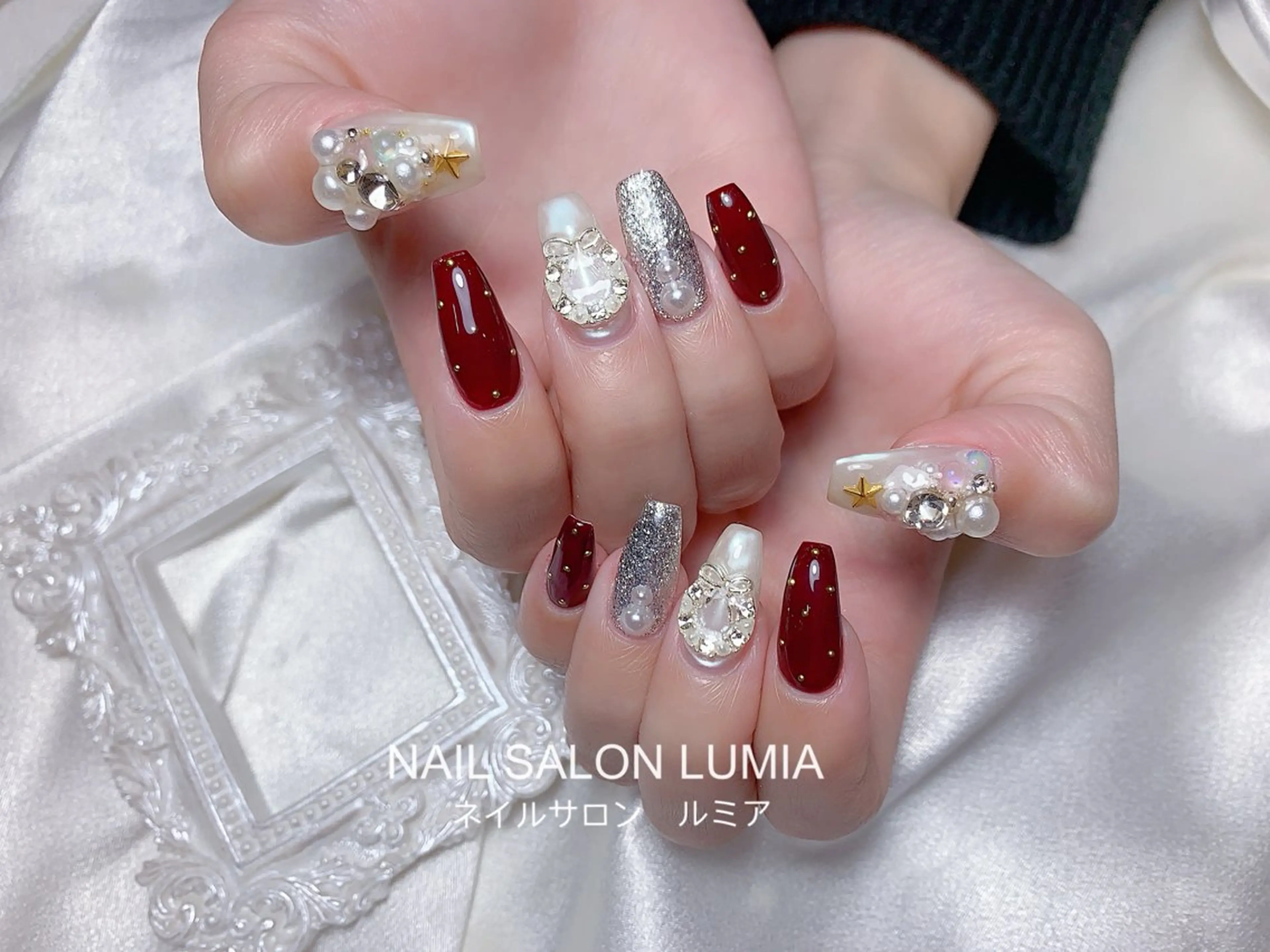 ネイル ハンドネイル ネイルサロン ルミア Lumia 店長のネイルデザイン