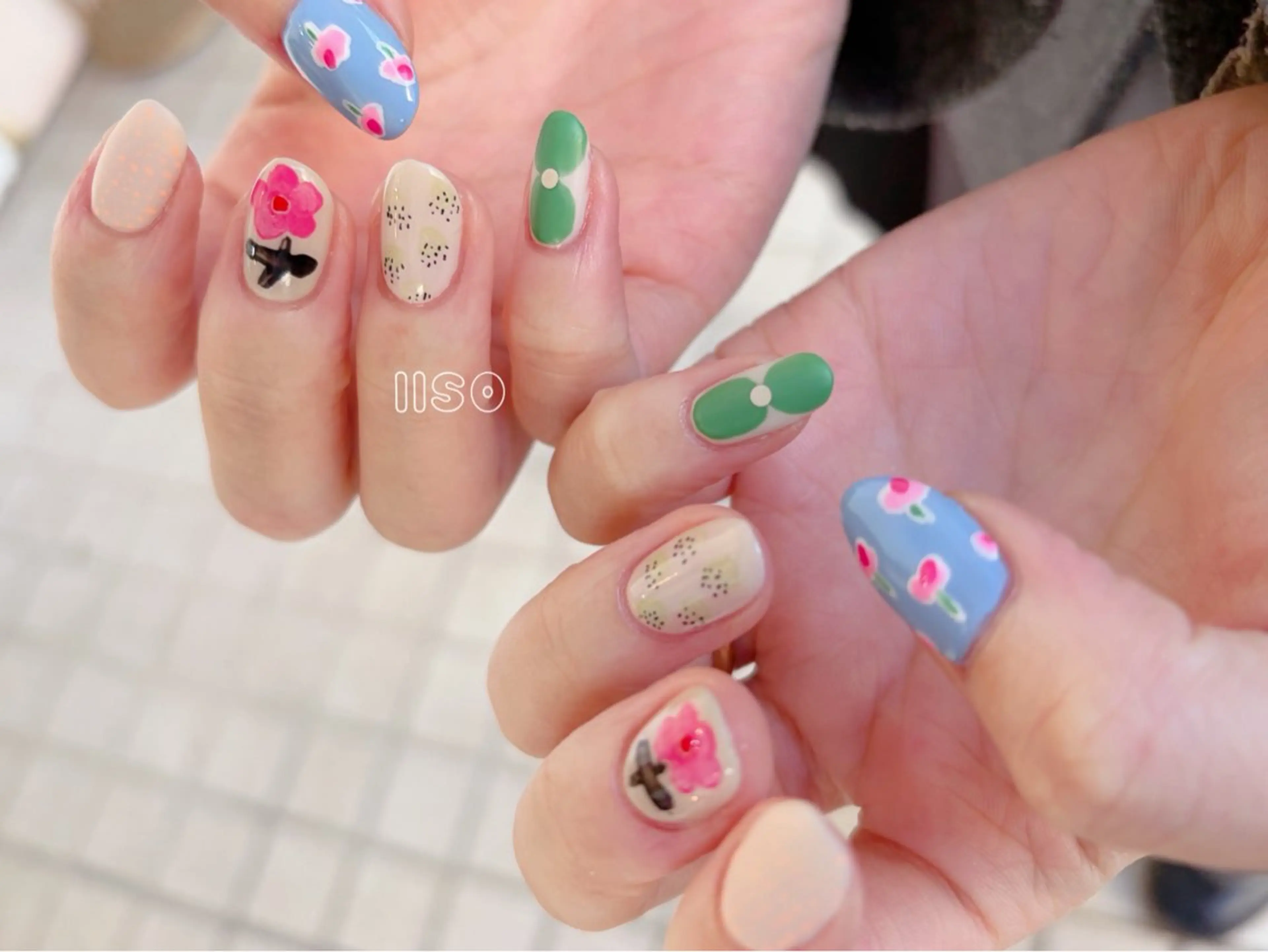 ネイル 45 iisoのネイルデザイン