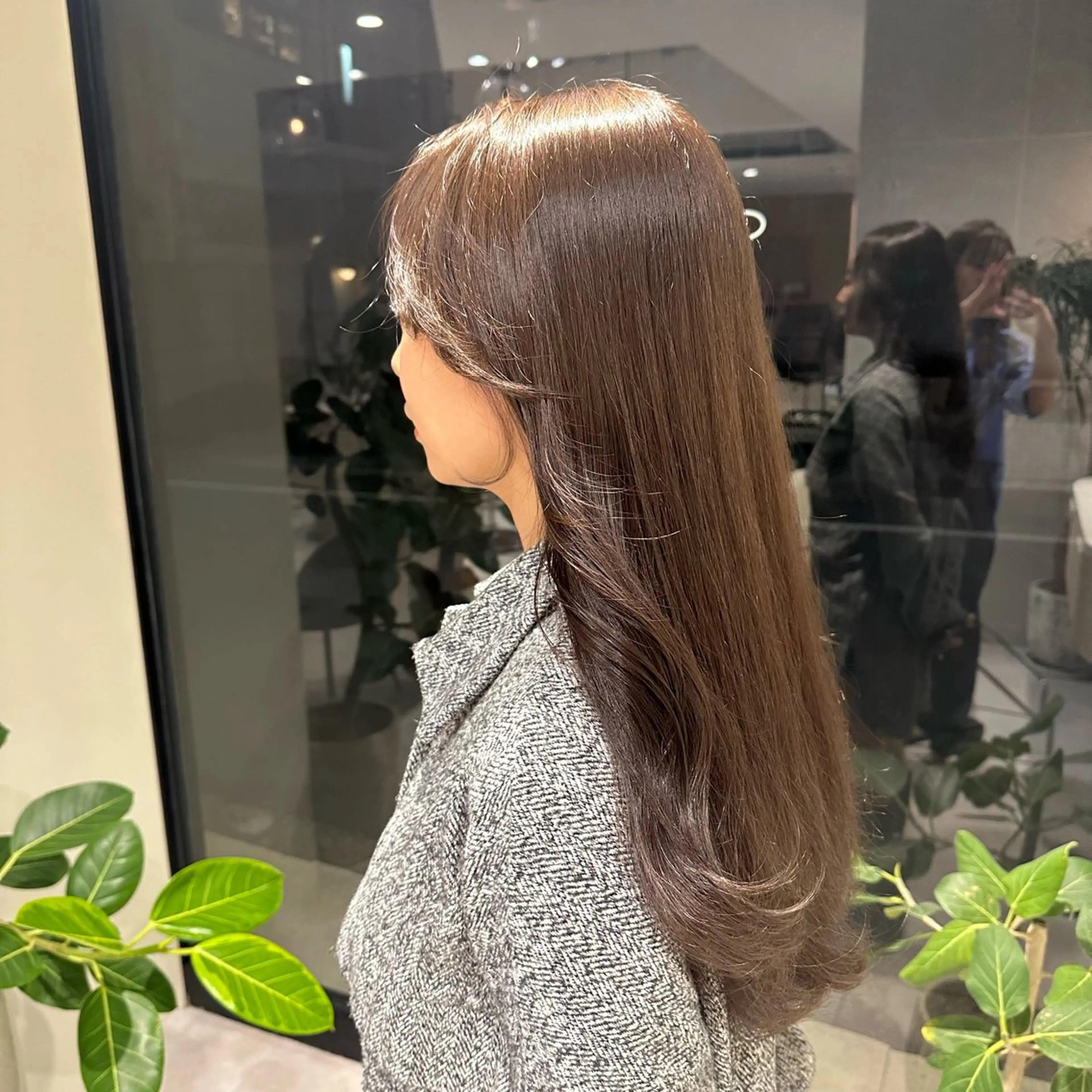 ロング カラー 地毛風縮毛矯正/ コウノリナのヘアスタイル