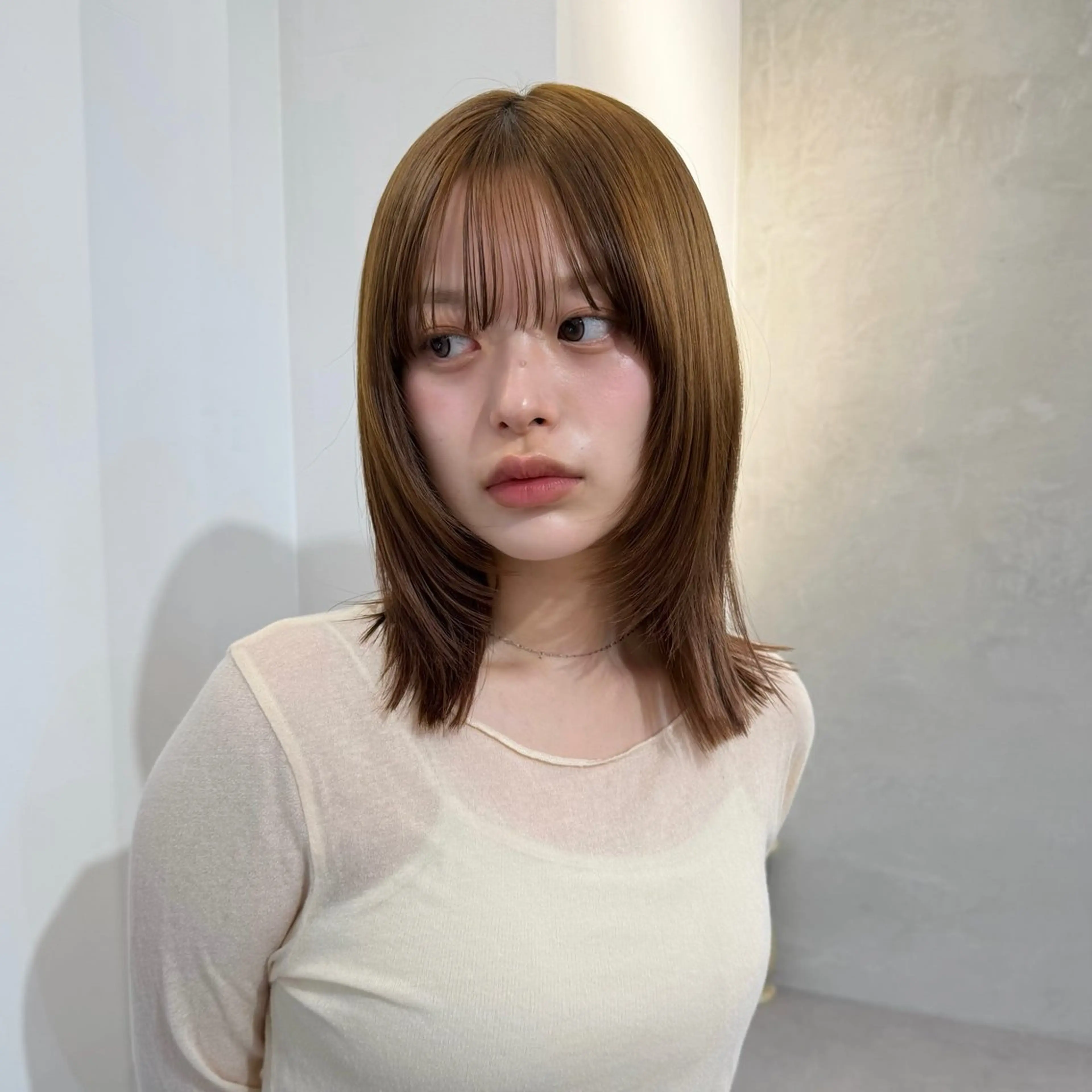 🪄【1名様限定】🪄ミディアムレイヤーカット+炭酸泉+補修トリートメントの写真