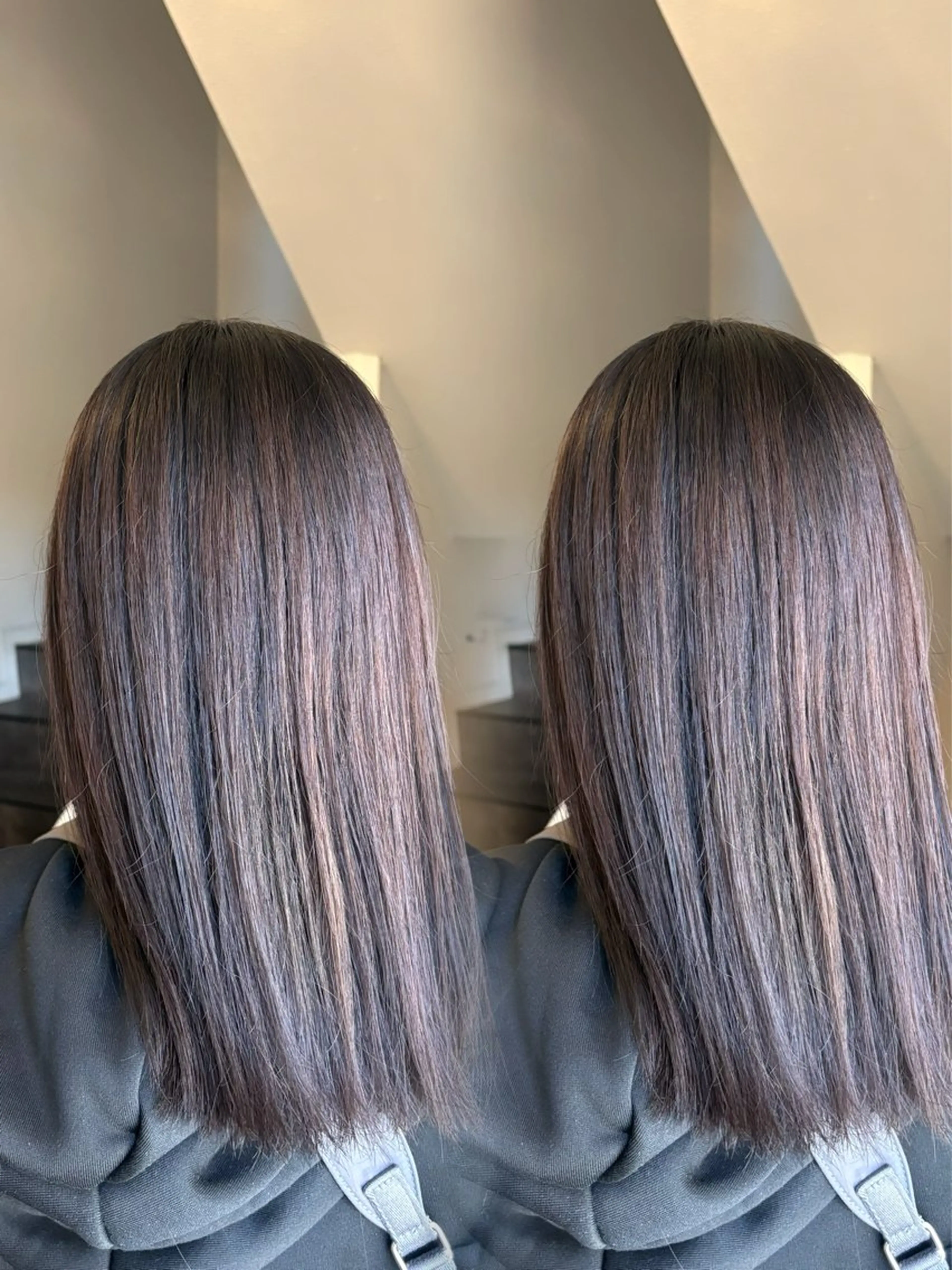 ロング ヘアカラー 杉本 奈々美のヘアスタイル