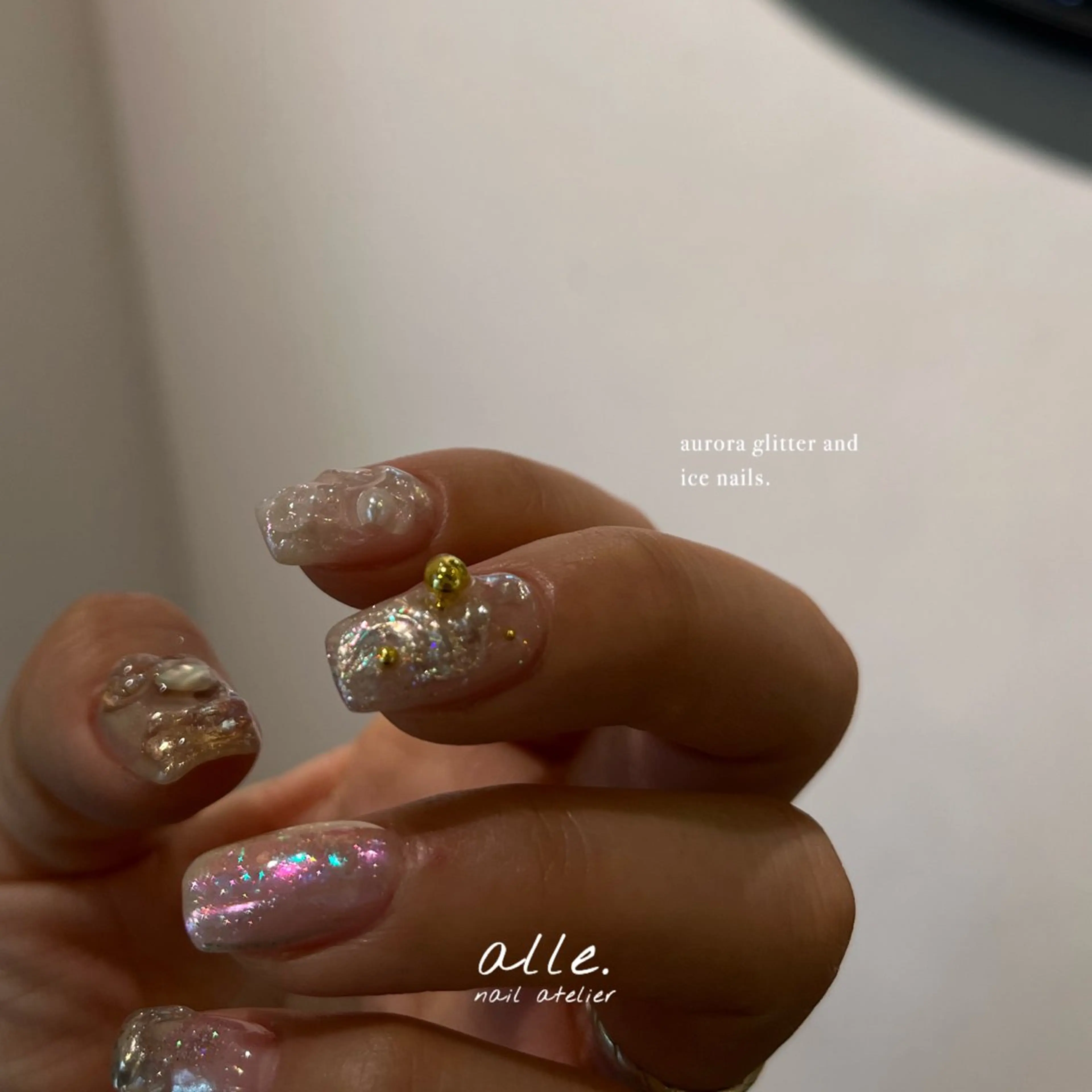 ネイル ハンドネイル atelier alle.のネイルデザイン