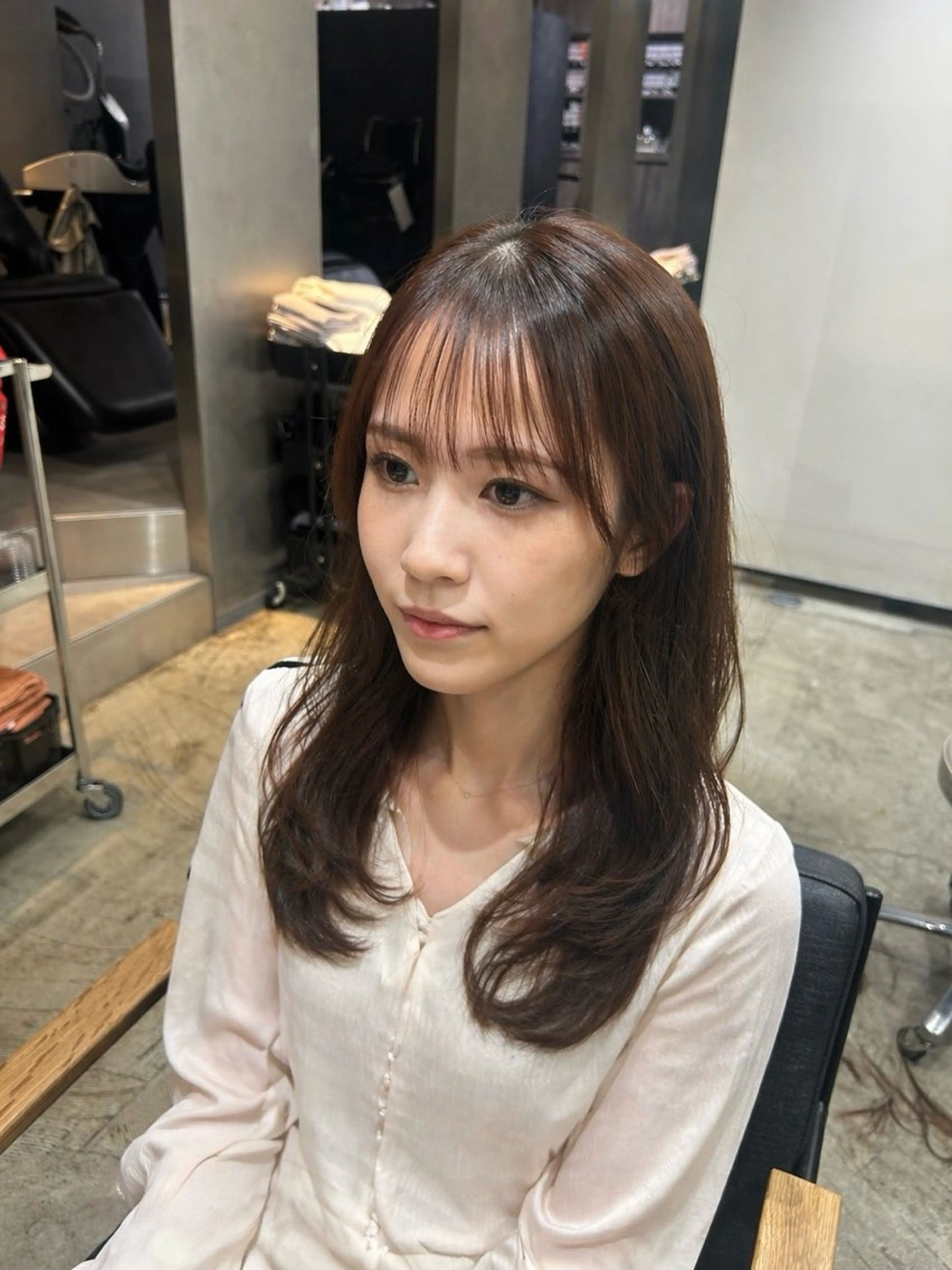 ロング ヘアカラー 心斎橋🤍inity KIKOのヘアスタイル