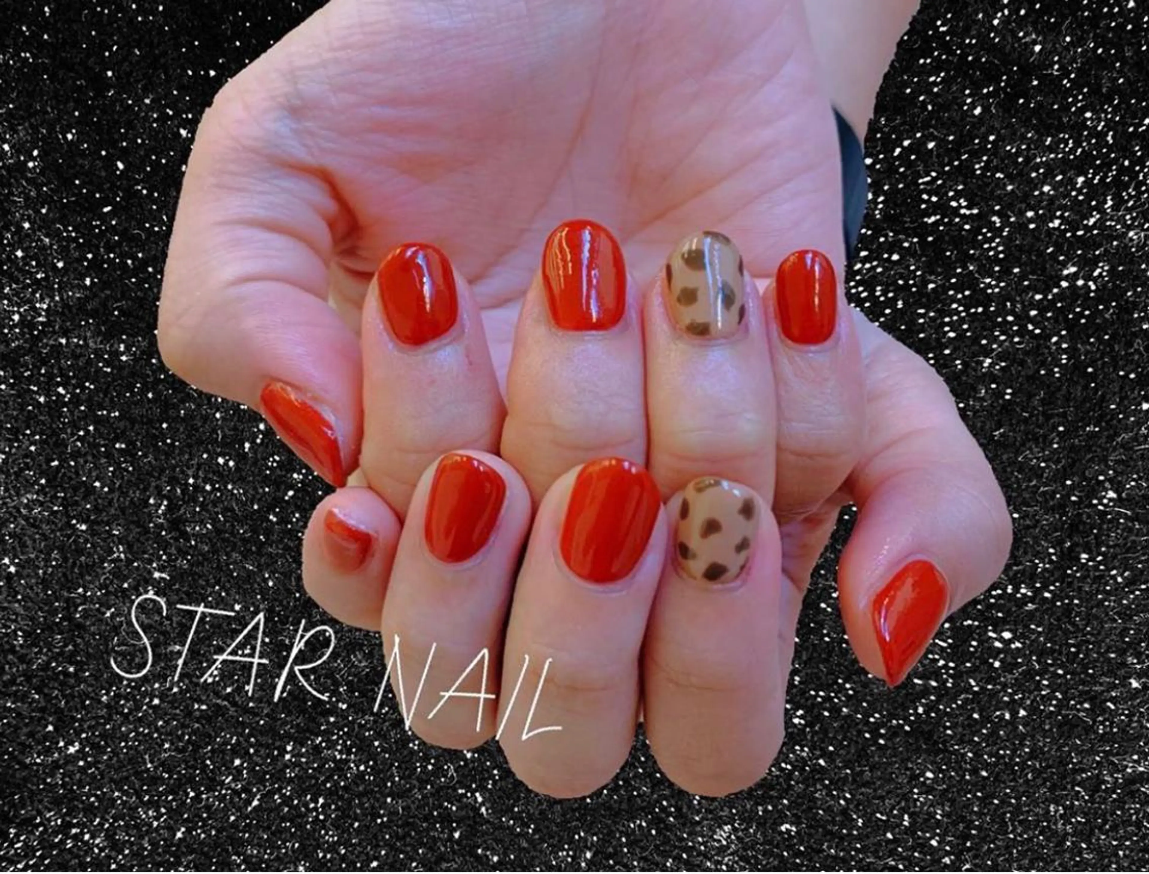 ネイル アートネイル ワンカラーネイル ハンドネイル STAR NAILのネイルデザイン