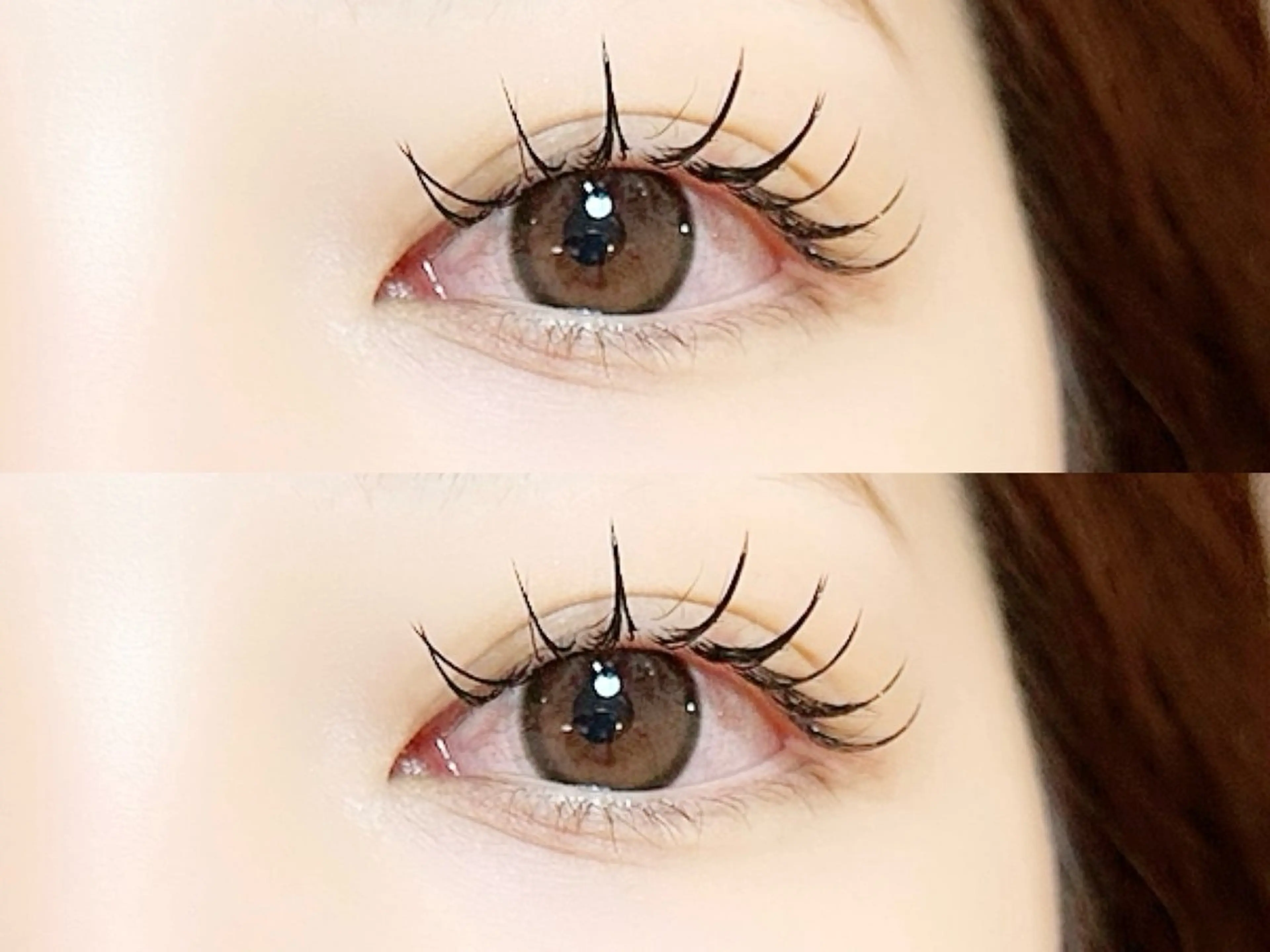 マツエク・マツパ Cカール フラットラッシュ sola: neolive岡田のマツエク・マツパデザイン