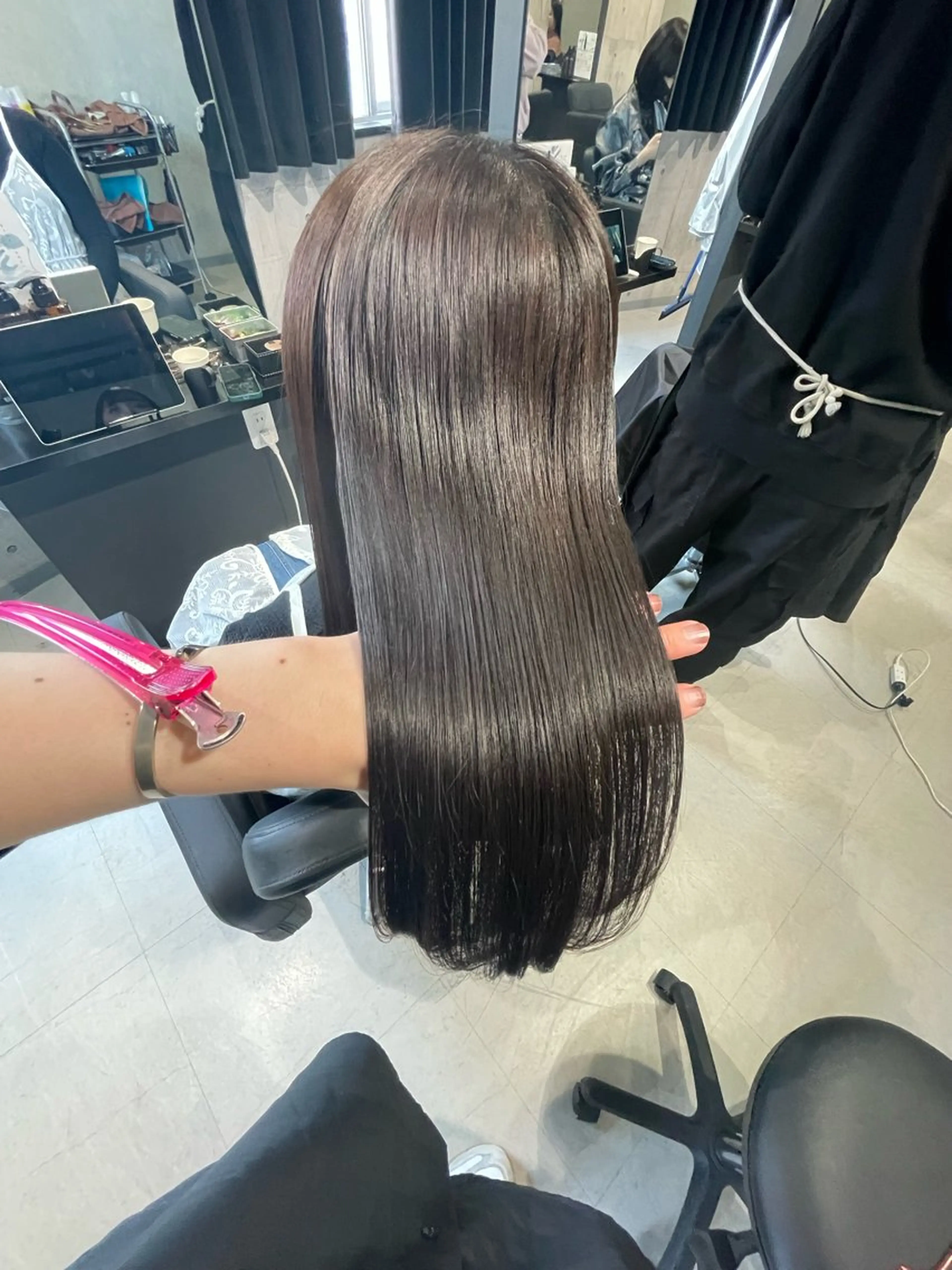 ロング カラー 縮毛矯正 🫧透明感/美髪🫧 Hiroakiのヘアスタイル